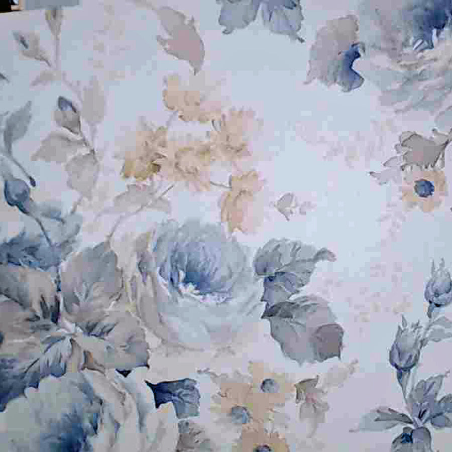 Rose Garden Theme Unpasted Wallpaper Sheets for Crafting, Junk Journals, and other Paper Art Projects