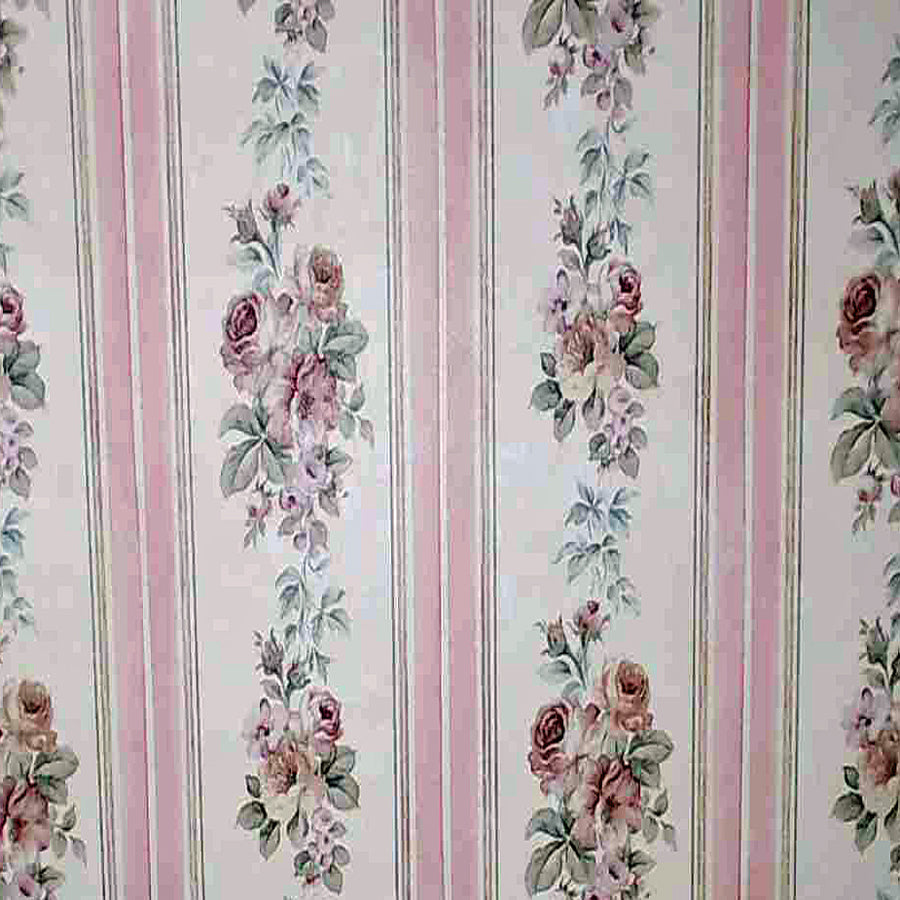 Rose Garden Theme Unpasted Wallpaper Sheets for Crafting, Junk Journals, and other Paper Art Projects