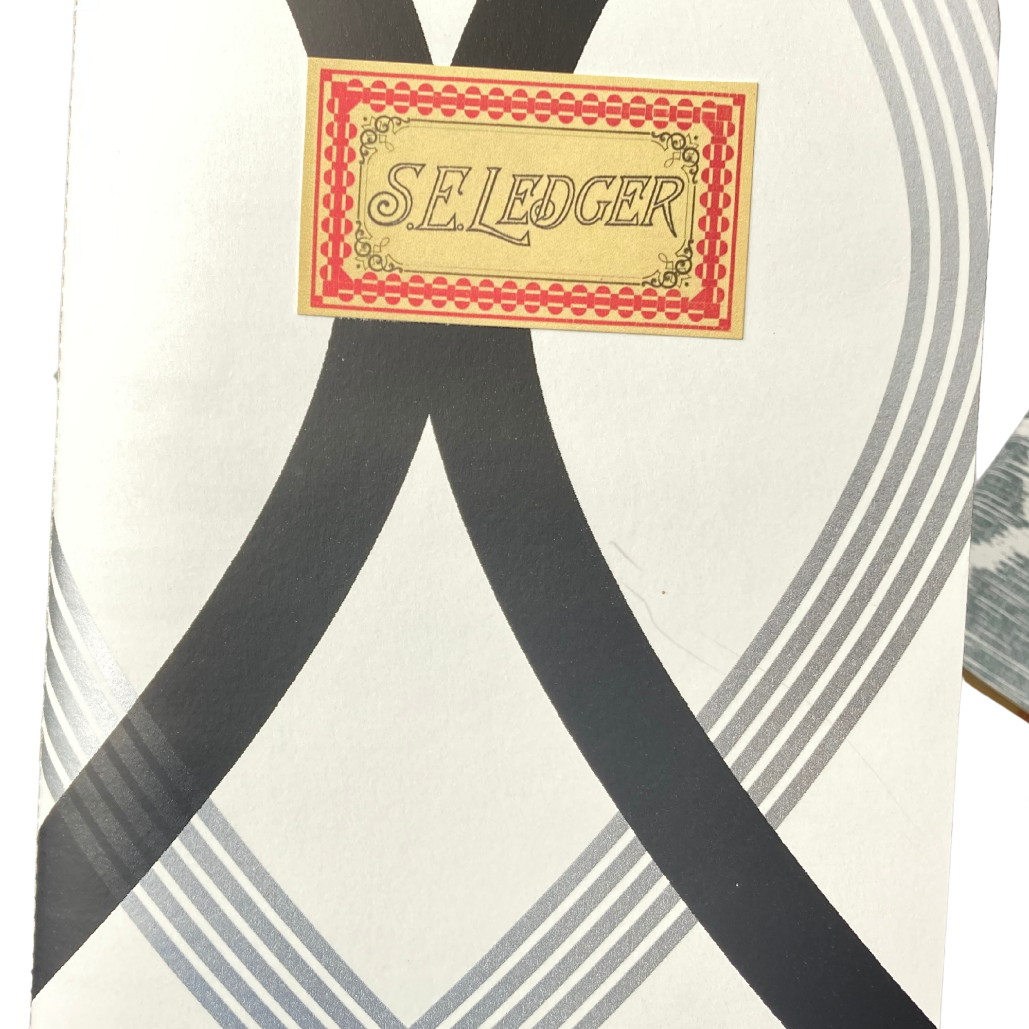 Soft Cover Writing Journal, Blank Newsprint Pages, Wallpaper Cover, Fits in your Purse