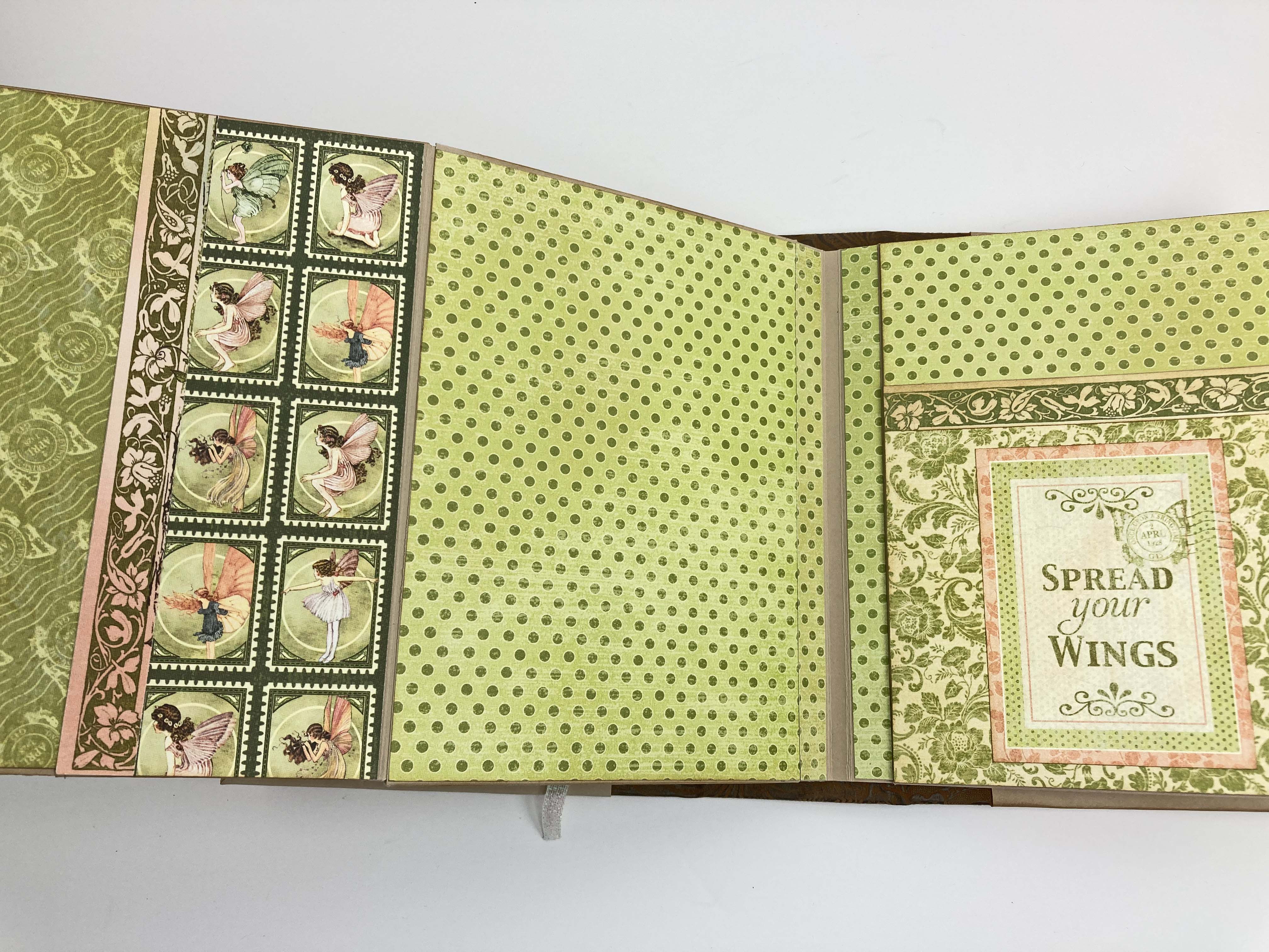 Fairy Tale Mini Photo Album, Springtime, Fairycore, to document your garden, spring celebrations, and springtime memories