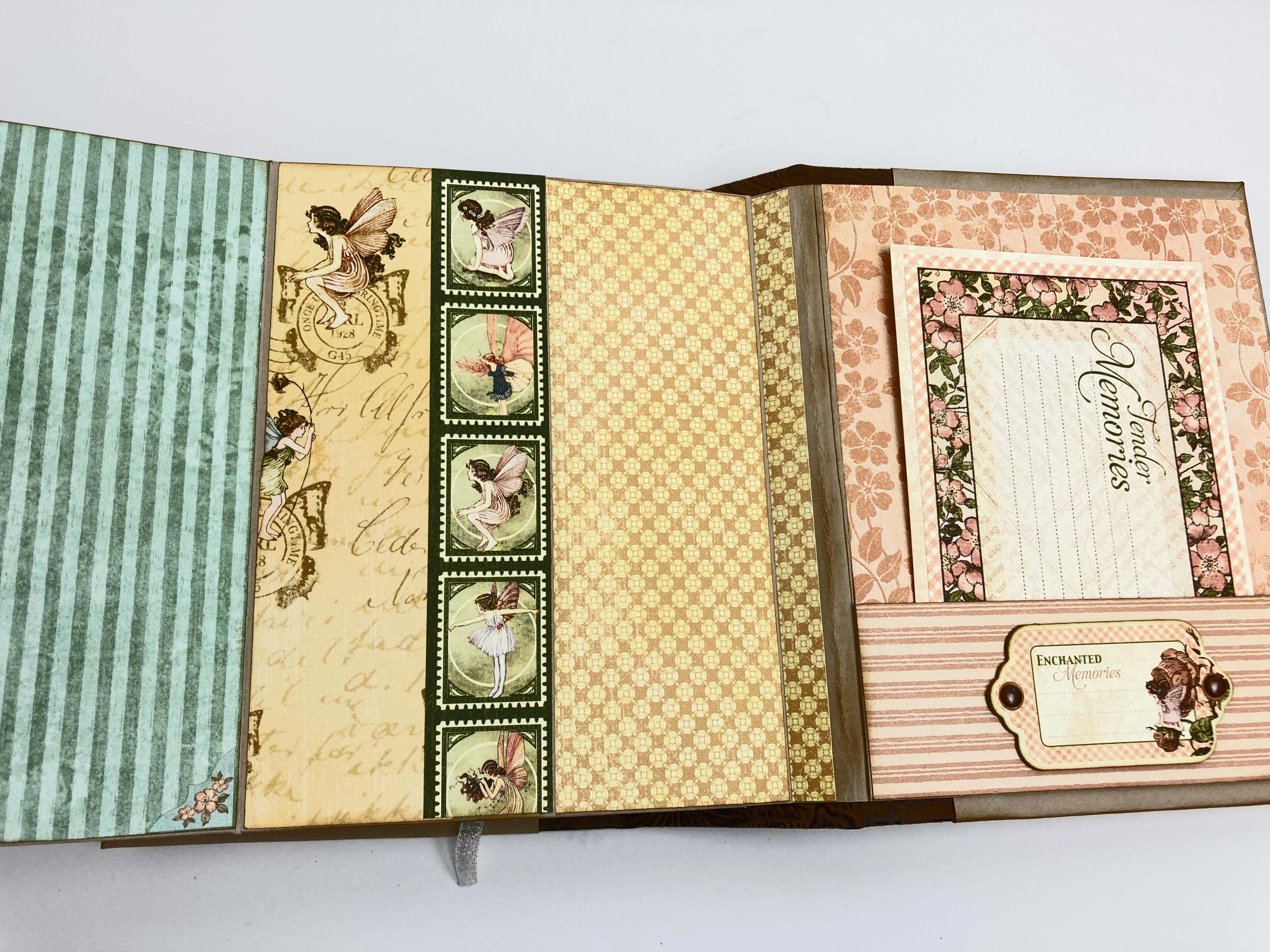 Fairy Tale Mini Photo Album, Springtime, Fairycore, to document your garden, spring celebrations, and springtime memories