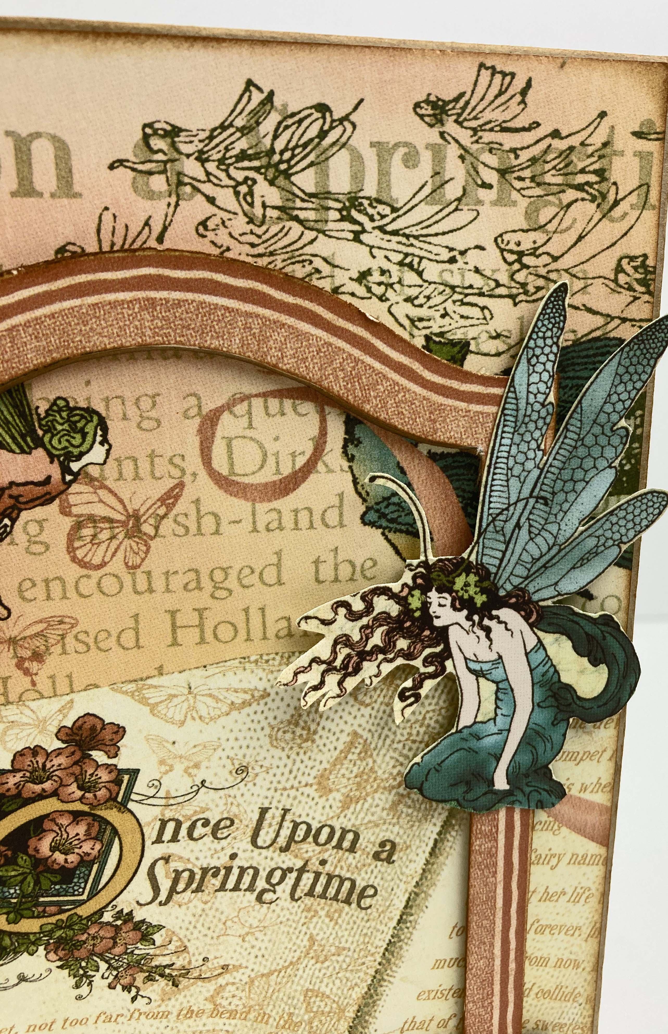 Fairy Tale Mini Photo Album, Springtime, Fairycore, to document your garden, spring celebrations, and springtime memories