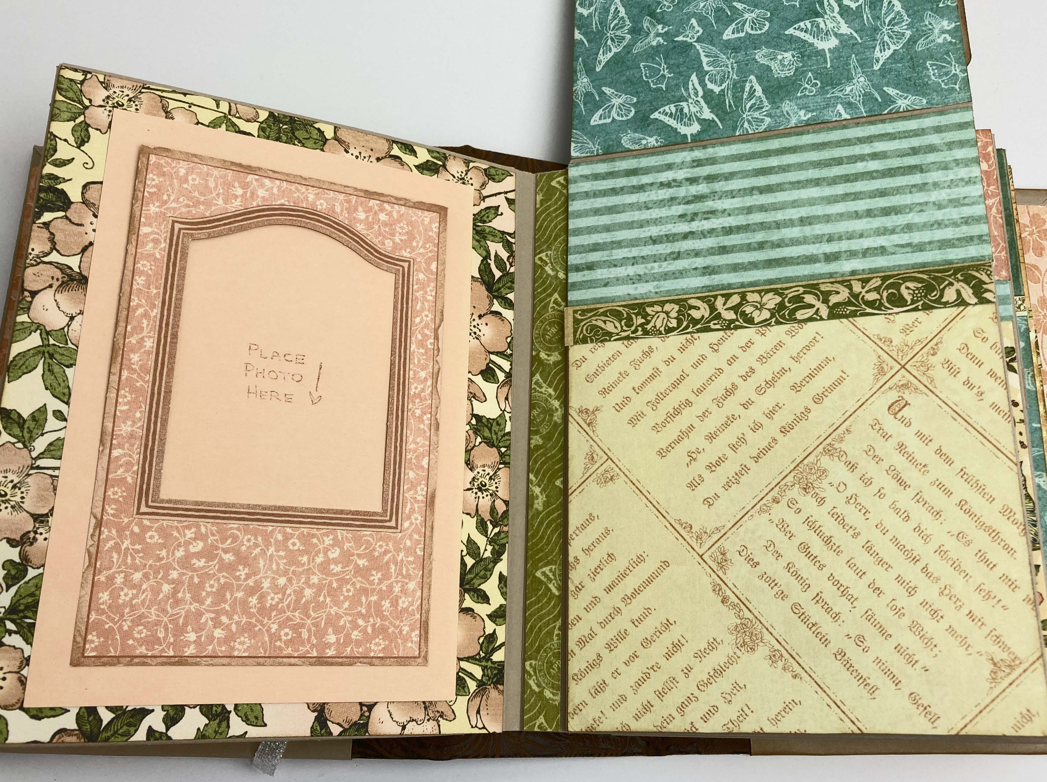 Fairy Tale Mini Photo Album, Springtime, Fairycore, to document your garden, spring celebrations, and springtime memories