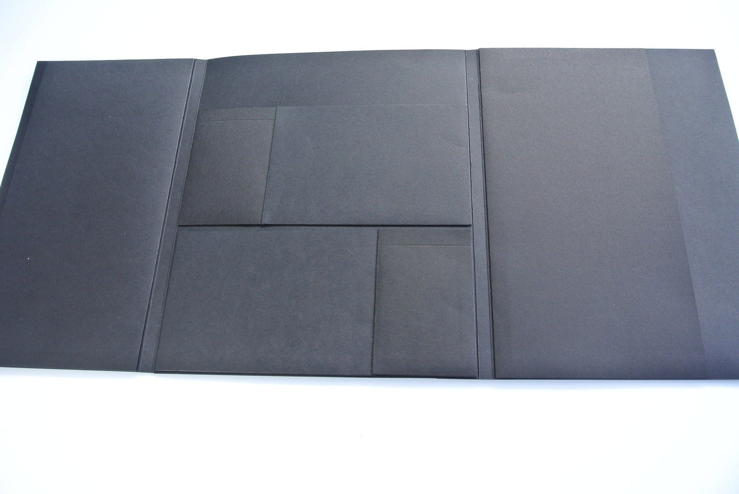 Folio Style Mini Album Kit, Blank Scrapbook Photo Album - Premade, Ready for you to decorate