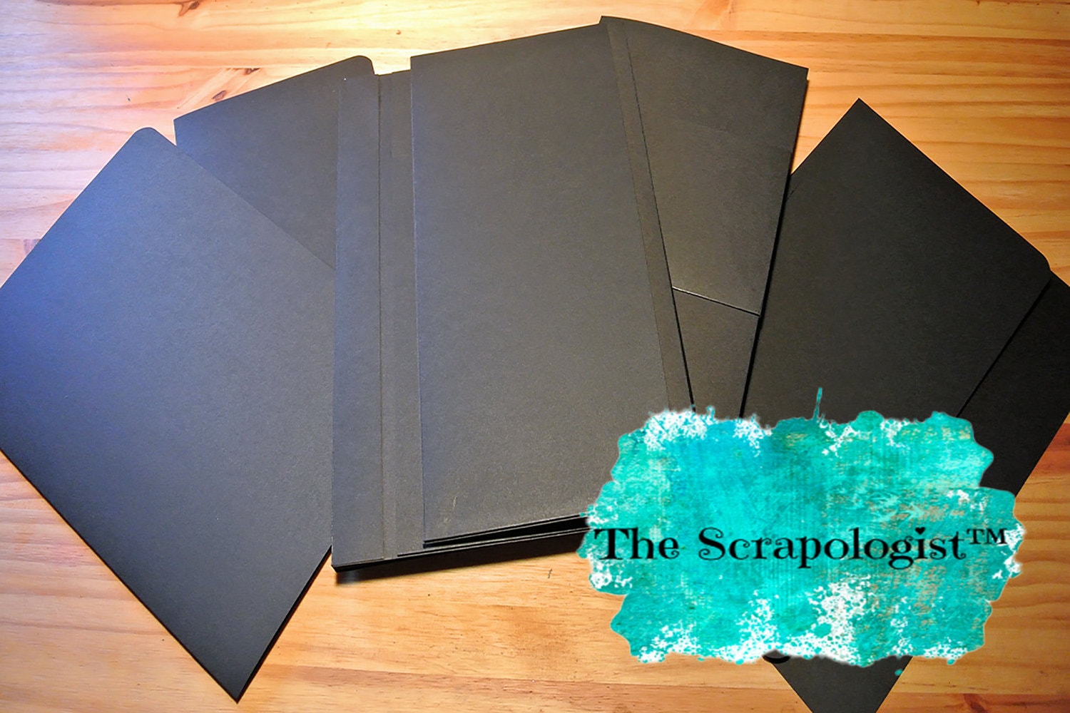 Folio Style Mini Album Kit, Blank Scrapbook Photo Album - Premade