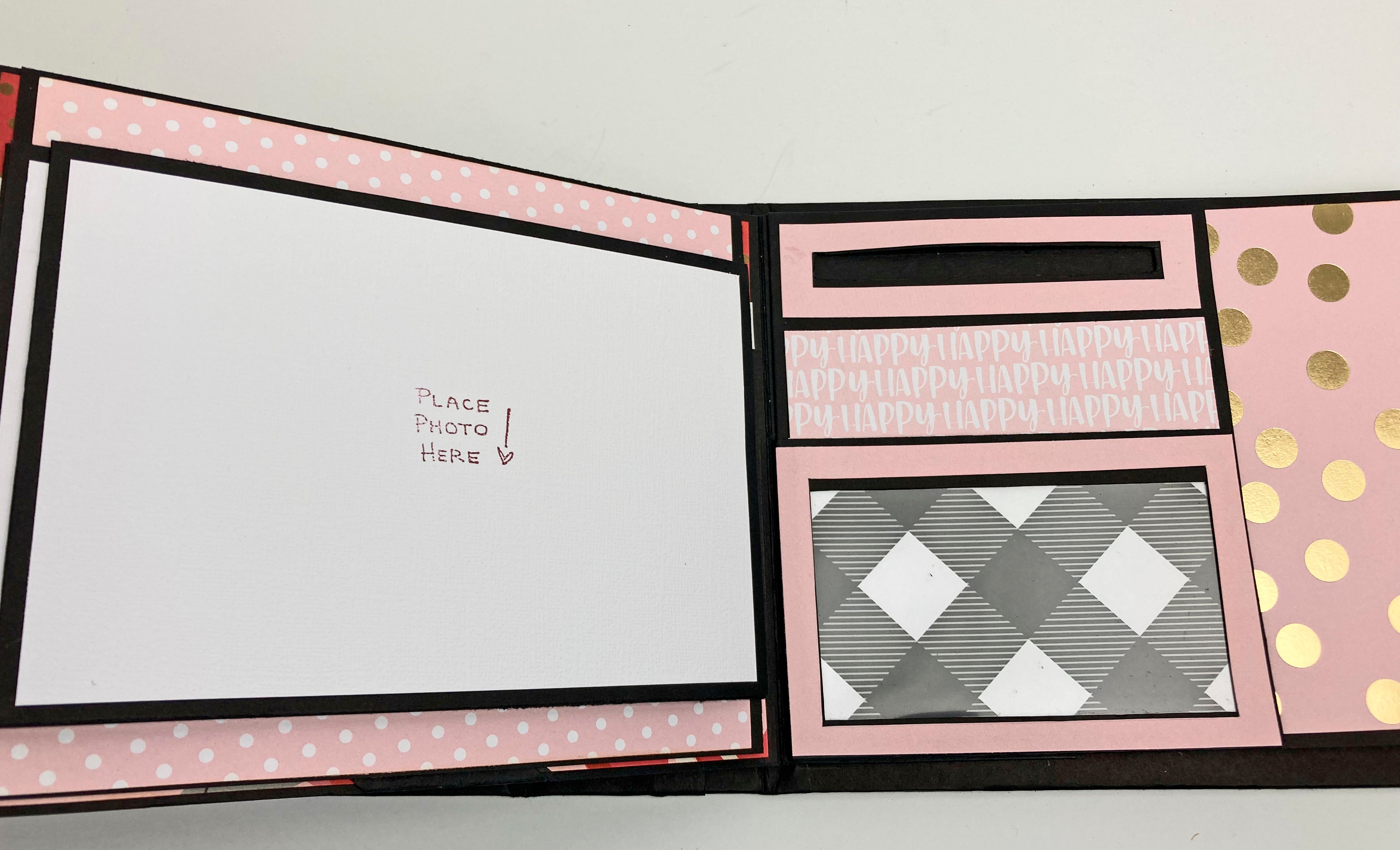 Handmade Special Occasion Memory Book, Personalized Mini Album, Custom Scrapbook - holds 70+ photos!