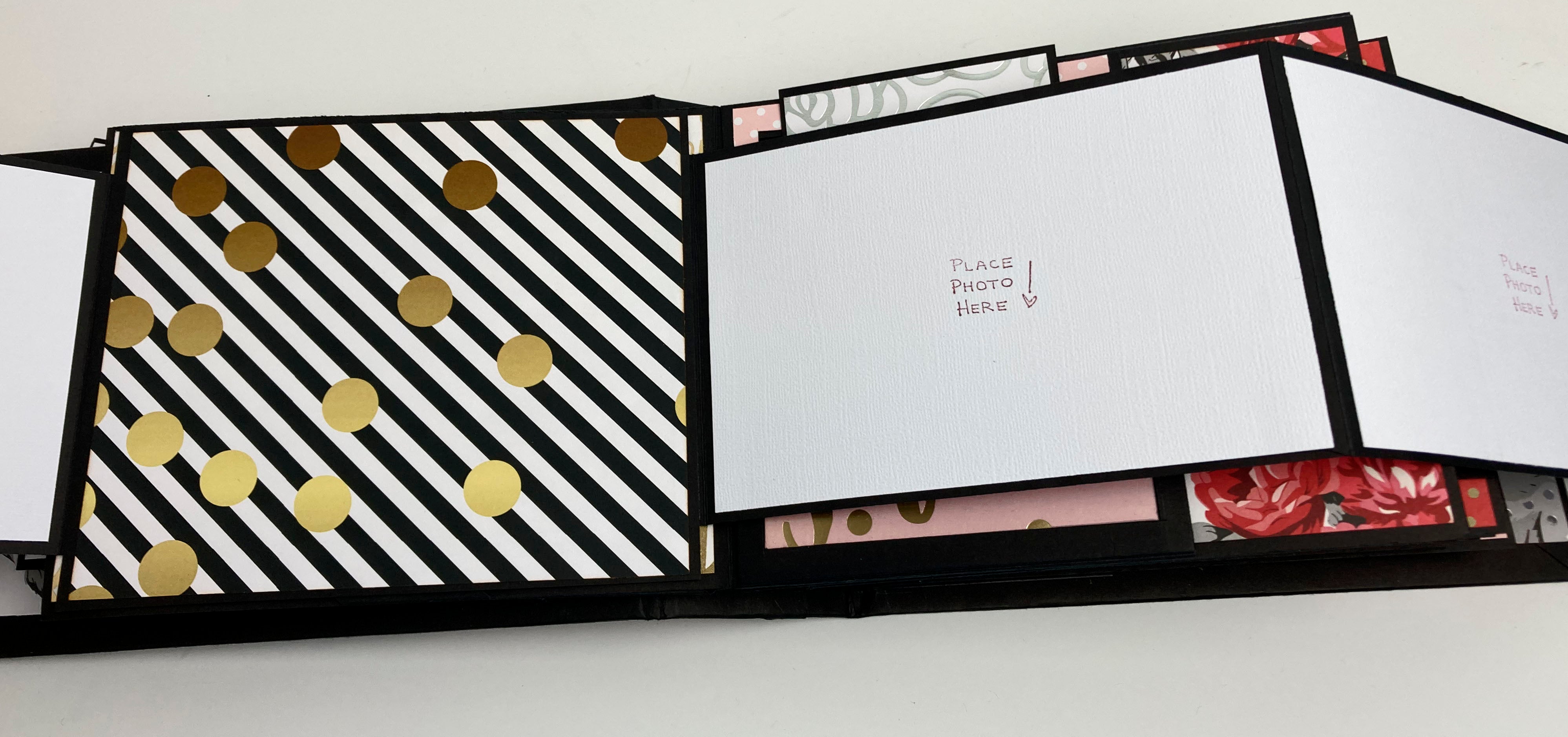 Handmade Special Occasion Memory Book, Personalized Mini Album, Custom Scrapbook - holds 70+ photos!