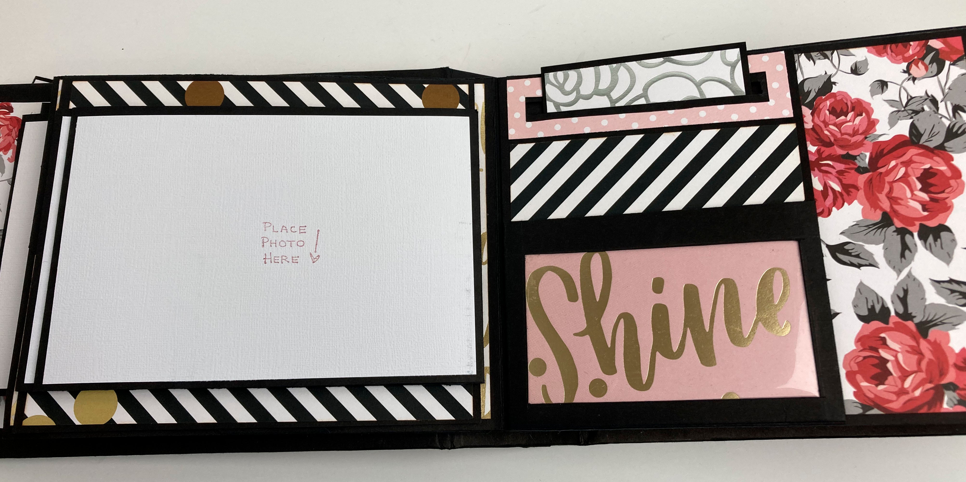 Handmade Special Occasion Memory Book, Personalized Mini Album, Custom Scrapbook - holds 70+ photos!