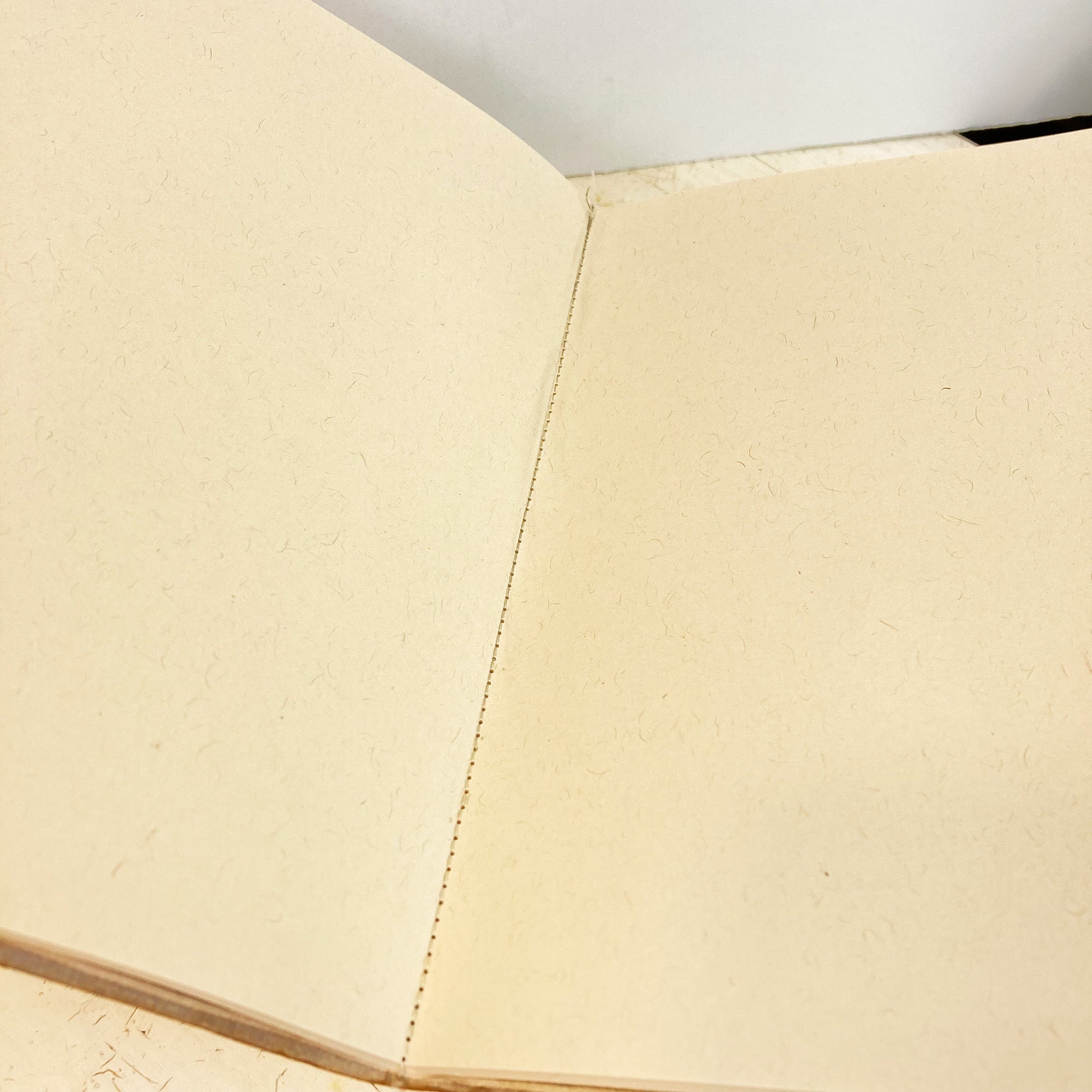 Soft Cover Writing Journal, Blank Newsprint Pages, Wallpaper Cover, Fits in your Purse