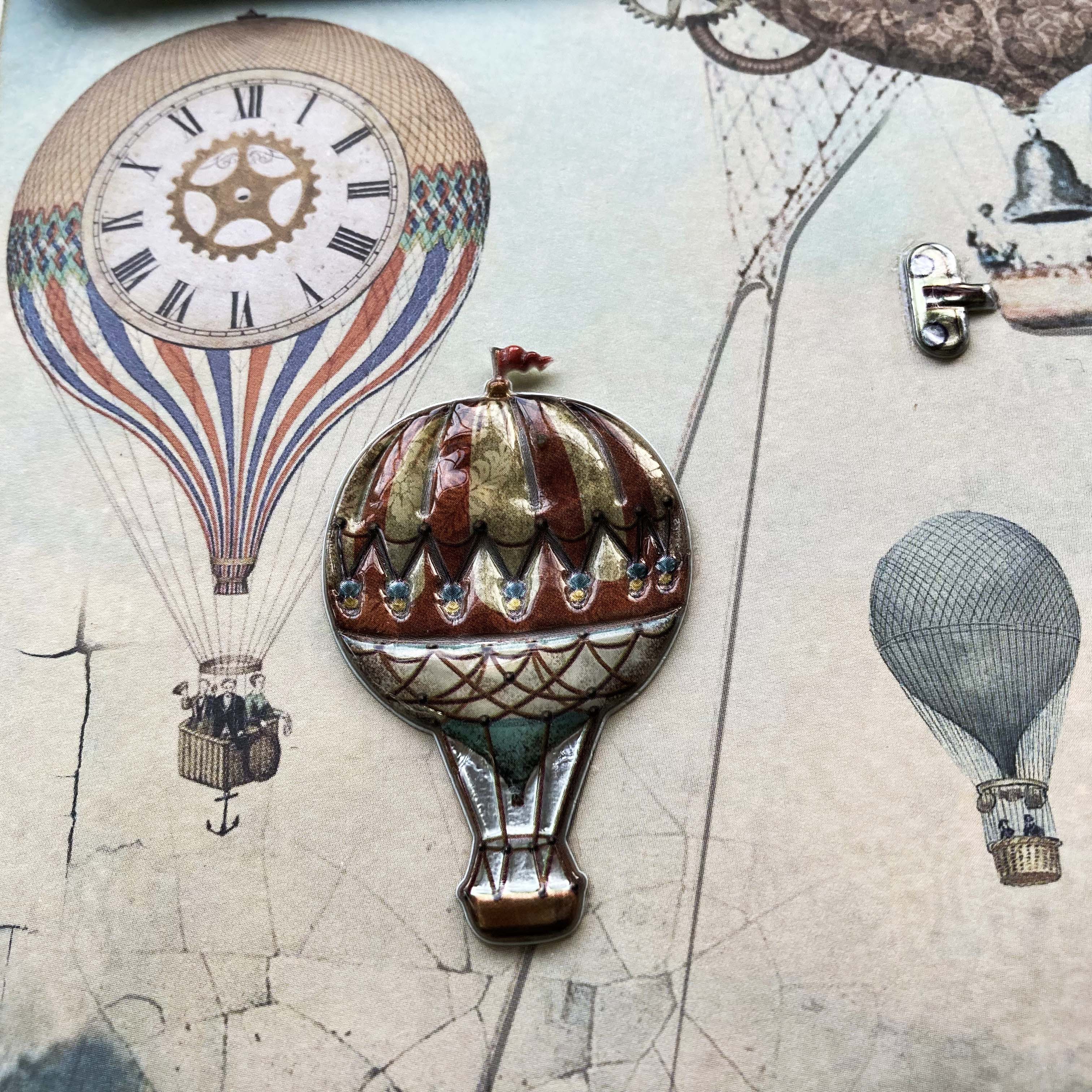 Steampunk Travel Theme Mini Album for Vacation Photos