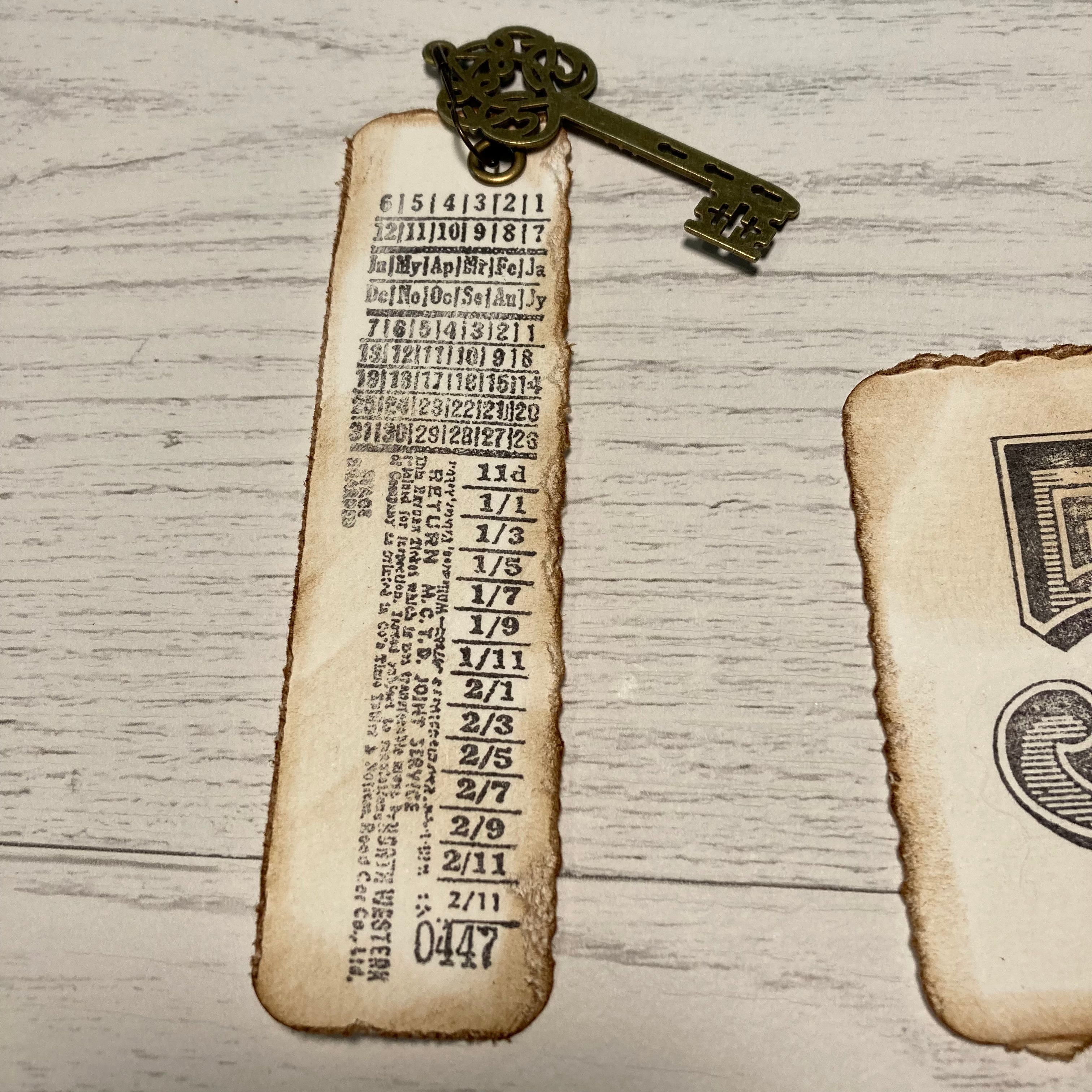 Ephemera Tags for Junk Journals, Embellishments, Gift Tags, Vintage Style, Handmade