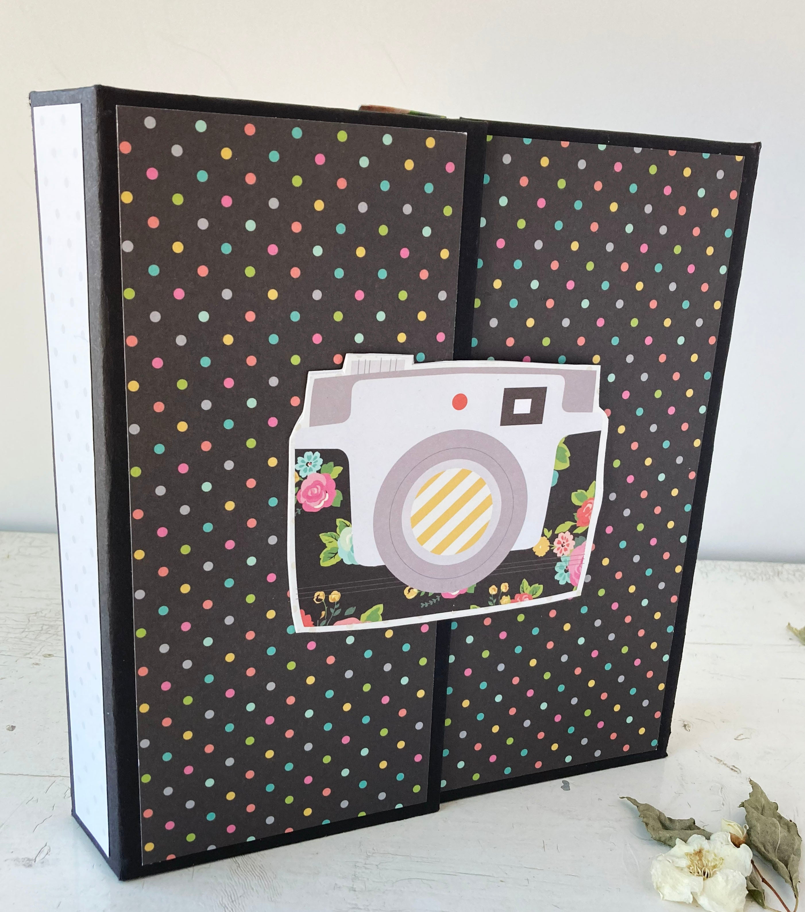 Fun Handmade Memory Scrapbook for Photos, Journaling, Memorabilia Storage