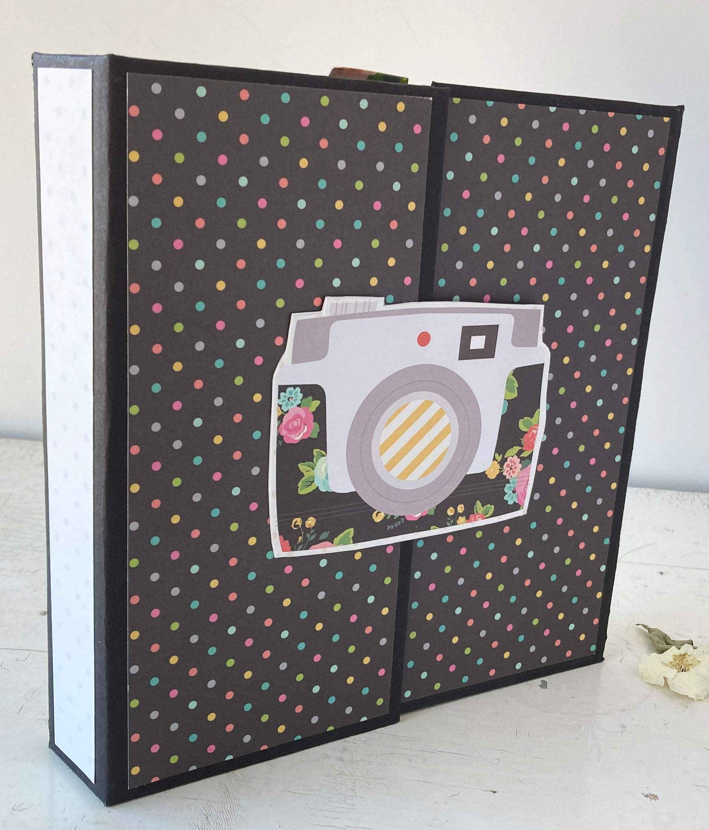Fun Handmade Memory Scrapbook for Photos, Journaling, Memorabilia Storage
