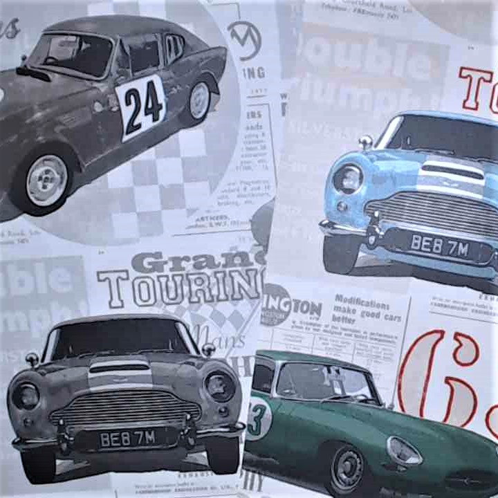 Masculine Vintage Unpasted Wallpaper Sheets for Crafting, Junk Journals, and other Paper Art Projects