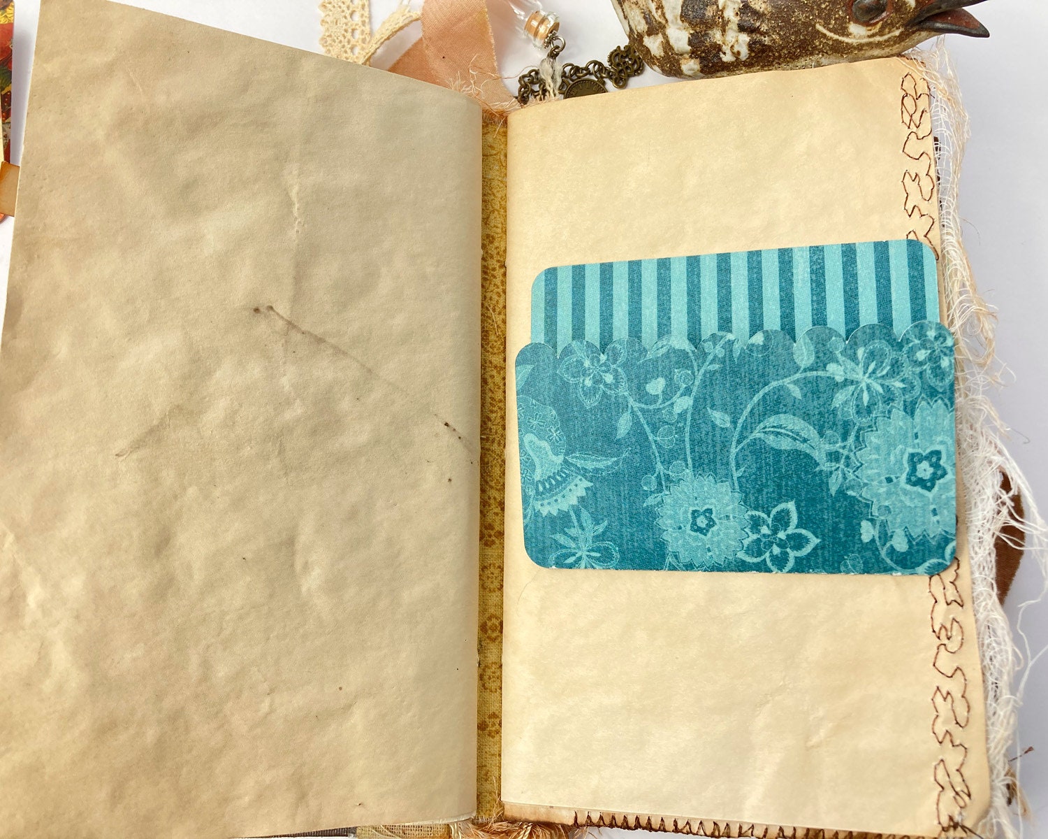 Fun Circus Themed Mini File Folders, Junk Journal Ephemera, Acrobats and Flowers, makes great Junk Journal Pockets - set of 12 Die Cuts