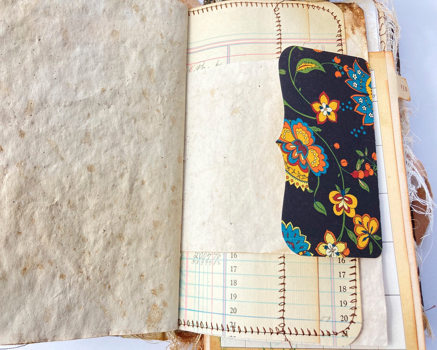 Fun Circus Themed Mini File Folders, Junk Journal Ephemera, Acrobats and Flowers, makes great Junk Journal Pockets - set of 12 Die Cuts