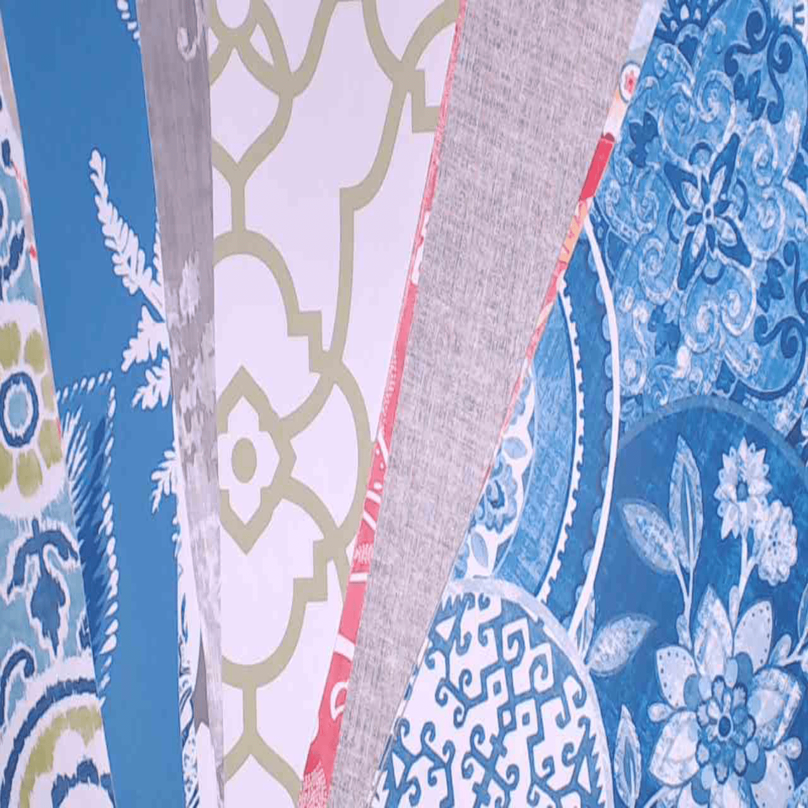 Mystery Pack, Unpasted Wallpaper Sample Sheets for Crafting, Junk Journals, Mixed Media and Collage Art Projects