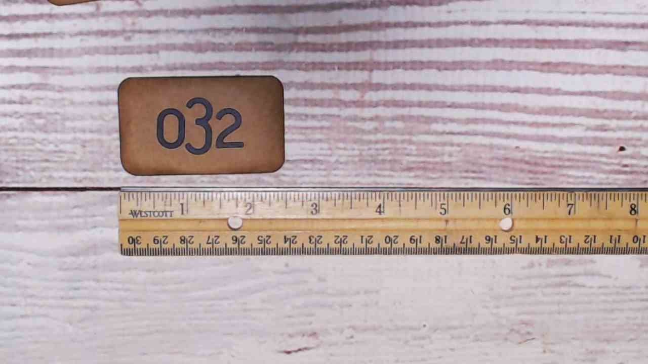 Numbered Tags, Vintage Style, Set of 20, Junk Journal, Mixed Media, Collage, Ephemera Kit, Handmade