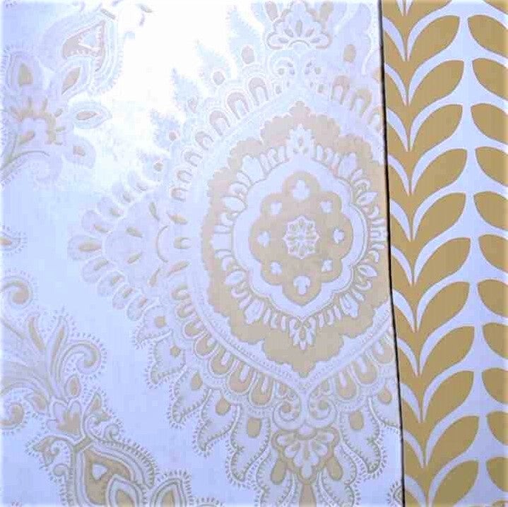 Shimmery Woodlands Wallpaper Sample Book Sheets - set of (12) sheets for Crafts, Junk Journals, Mixed Media and Collage Art Projects