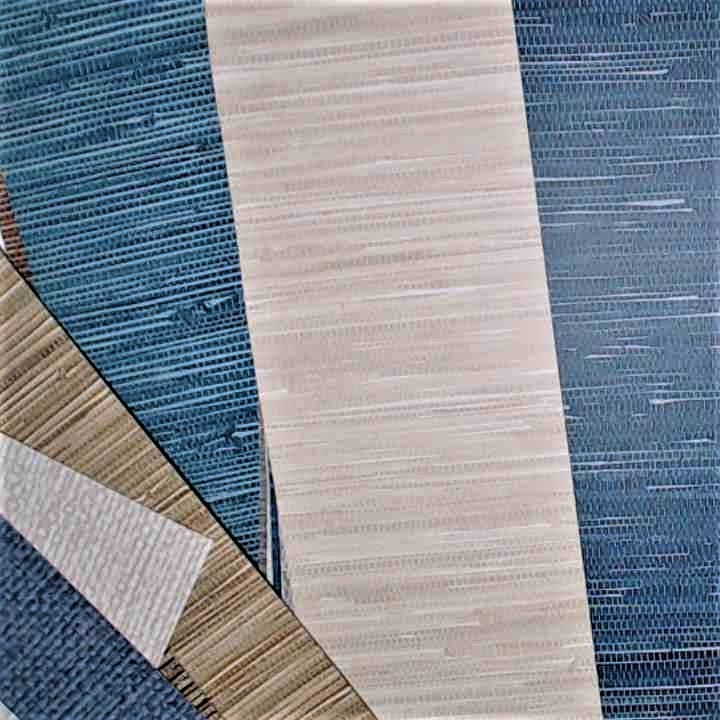 Textile Weaves Unpasted Wallpaper Sample Sheets for Crafts, Junk Journals, Mixed Media and Collage Art Projects