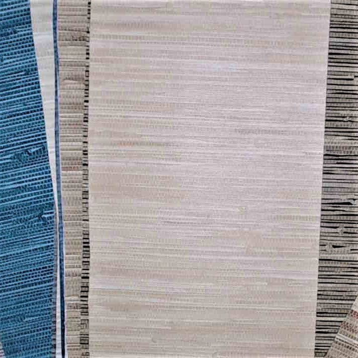 Textile Weaves Unpasted Wallpaper Sample Sheets for Crafts, Junk Journals, Mixed Media and Collage Art Projects