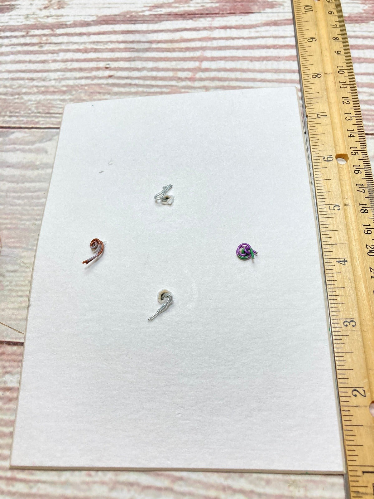 Vintage Button Collection, Mounted to Chipboard, Retro Green Color