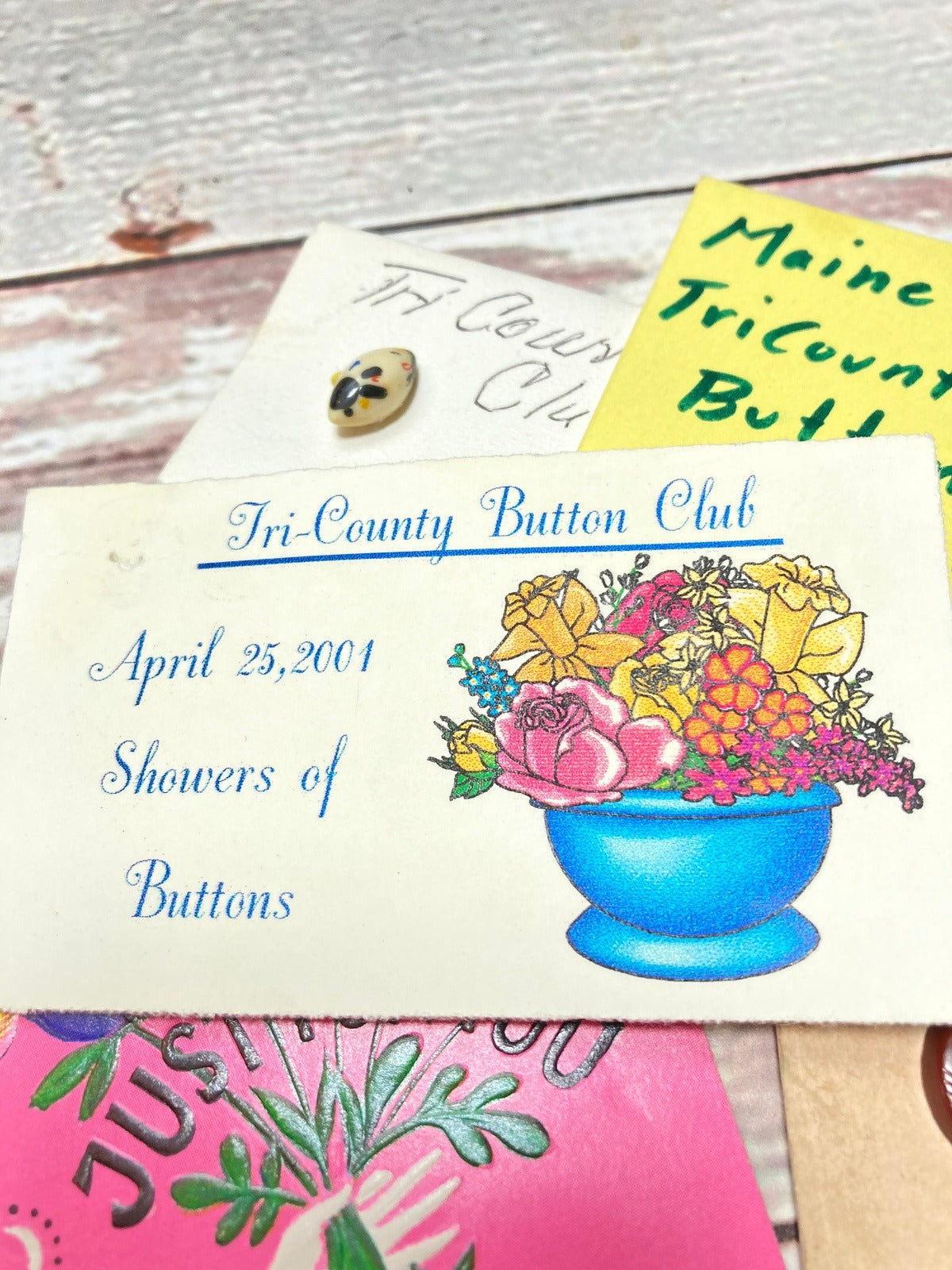 Vintage Button Collection, Variety Pack