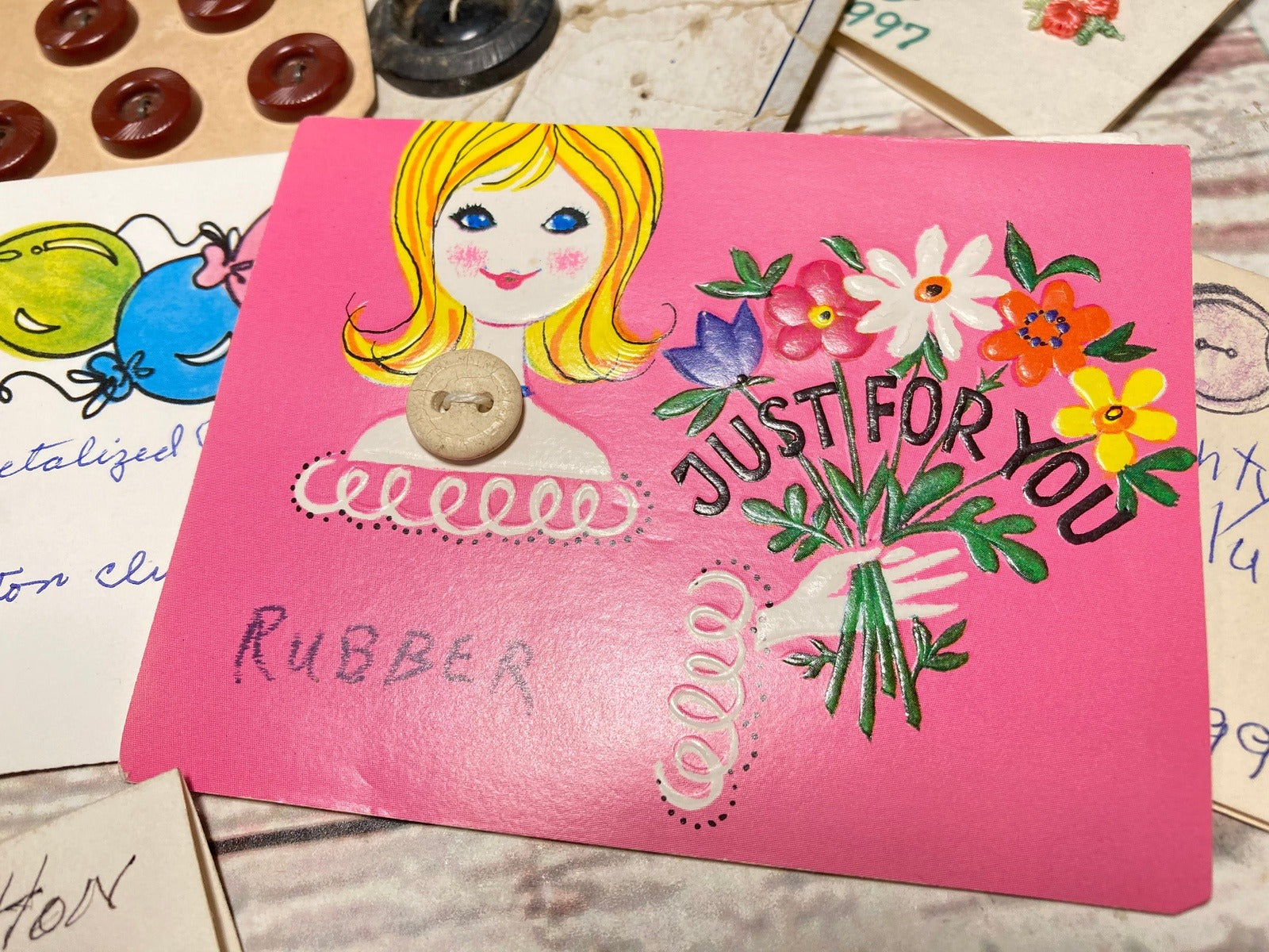 Vintage Button Collection, Variety Pack