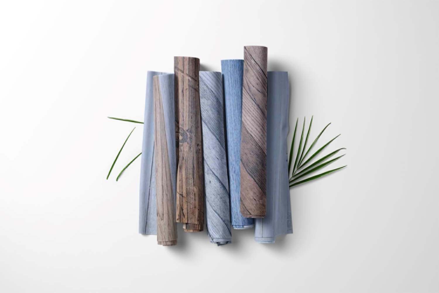 Wood Grain Unpasted Wallpaper Sample Sheets for Crafts, Junk Journals, Mixed Media and Collage Art Projects