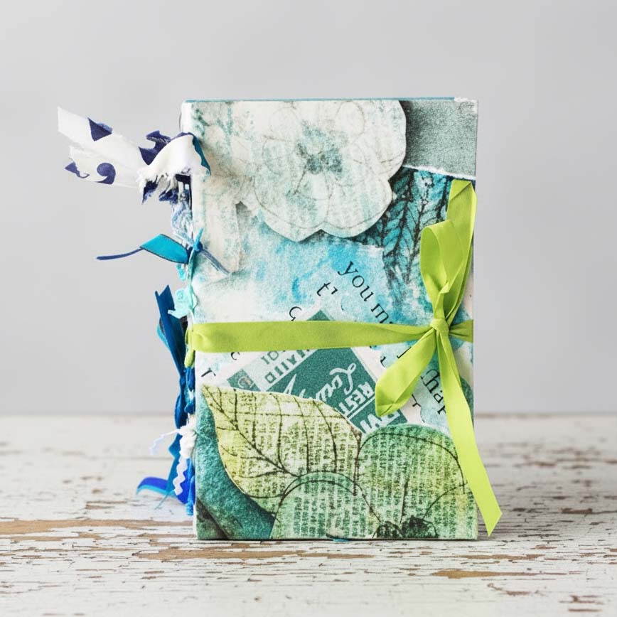 Lay Flat Journal for Writing and Drawing - Botanical Theme