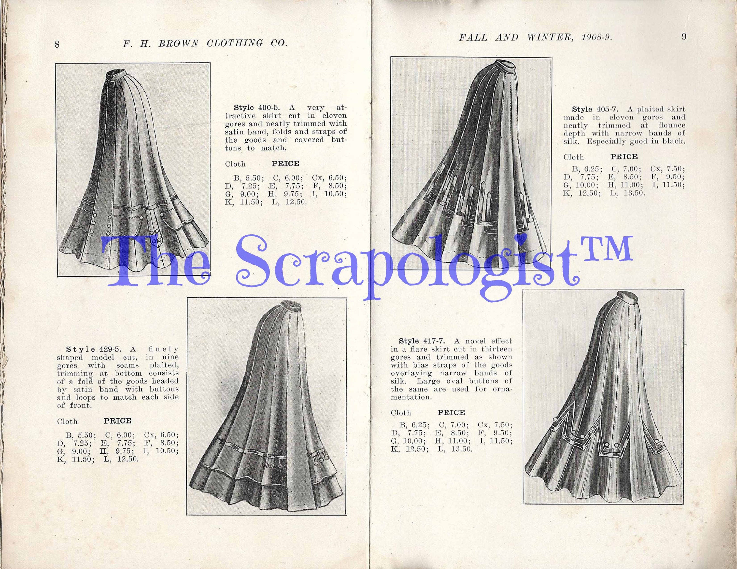 1800s Women's Fashions Magazine, Junk Journal Kit, Collage Pages | Digital Download