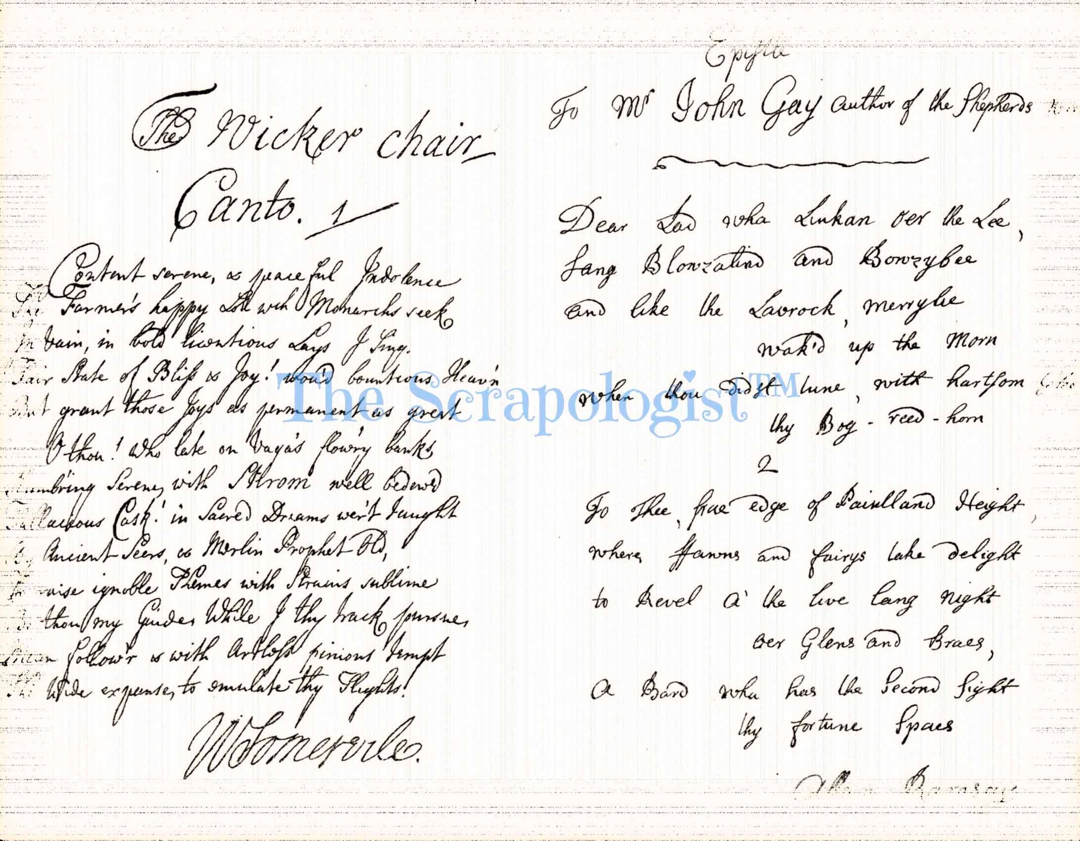 Historic Letters and Documents, Vintage Junk Journal Kit, includes Sideshow Announcement | Digital Download