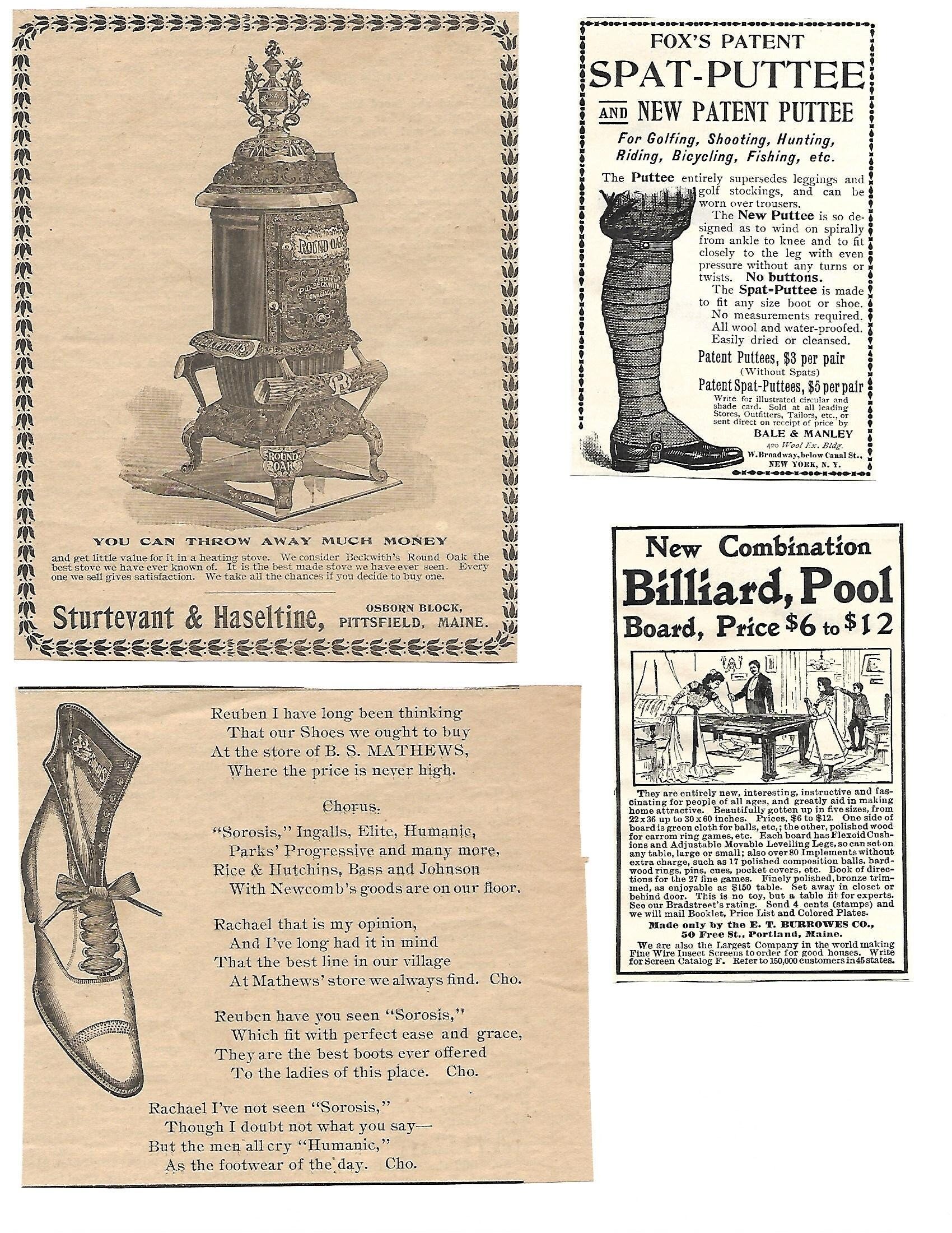 Vintage Advertising, Junk Journal Printable Kit, Ephemera Lot, Collage Papers | Digital Download