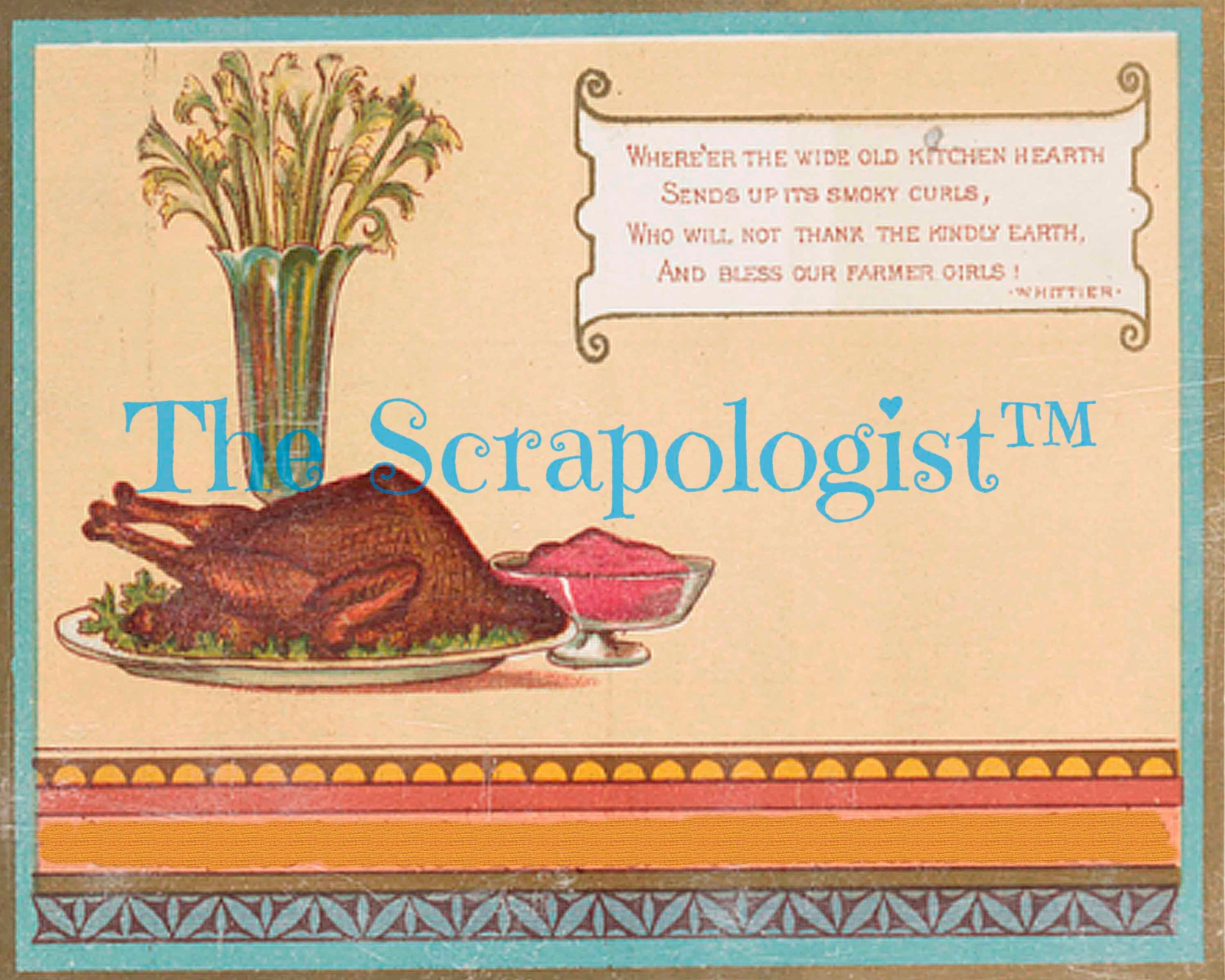 Vintage Fall Junk Journal Kit, Autumn Harvest Ephemera, Use as Pockets or Journal Cards | Digital Download, Printable