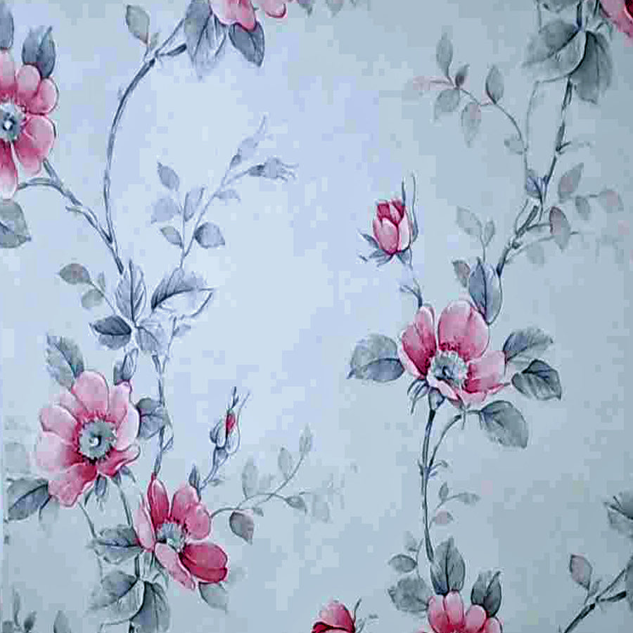 Rose Garden Theme Unpasted Wallpaper Sheets for Crafting, Junk Journals, and other Paper Art Projects
