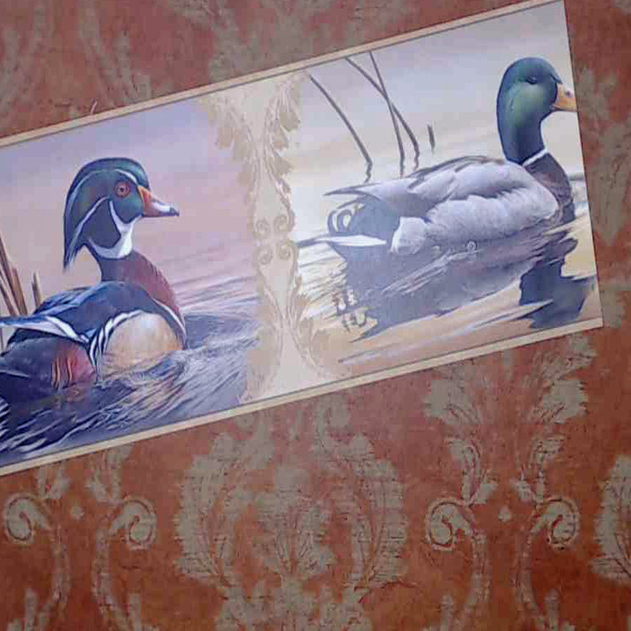 Woods Forest Theme Unpasted Wallpaper Sheets for Crafting, Junk Journals, and other Paper Art Projects