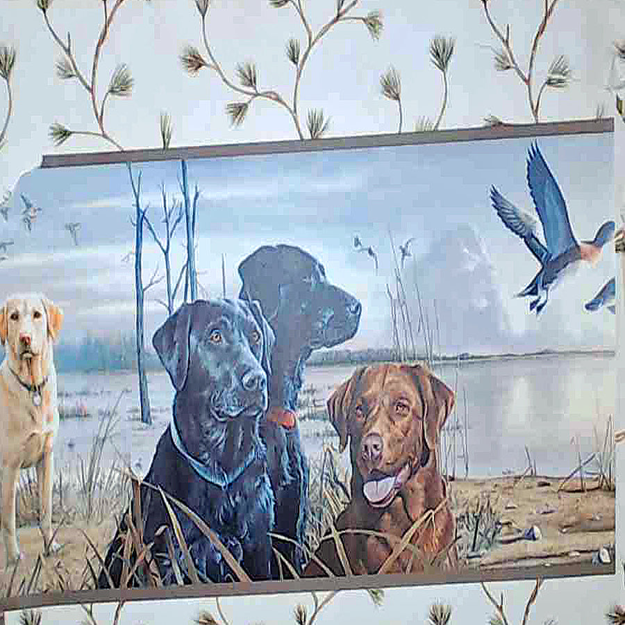 Woods Forest Theme Unpasted Wallpaper Sheets for Crafting, Junk Journals, and other Paper Art Projects