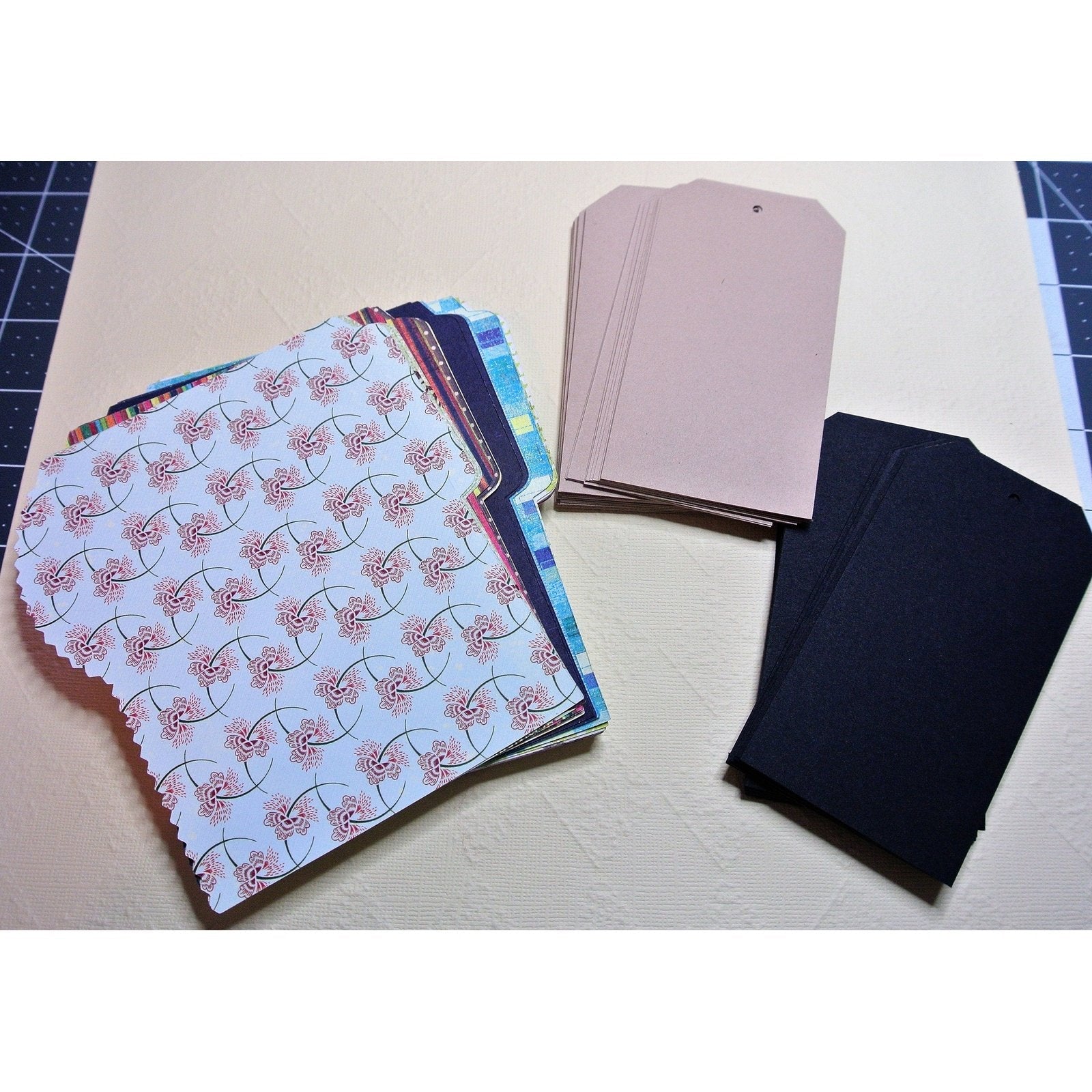 Coin Envelopes with Tags, Die cuts, Junk Journal Ephemera Lot - set of 25