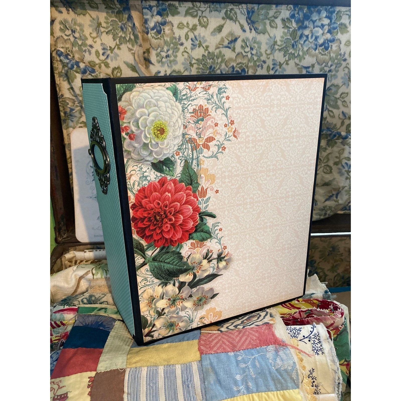 Custom Order Mini Album, Handmade, One-of-a-Kind Scrapbook or Photo Album for Wedding or Special Occasion