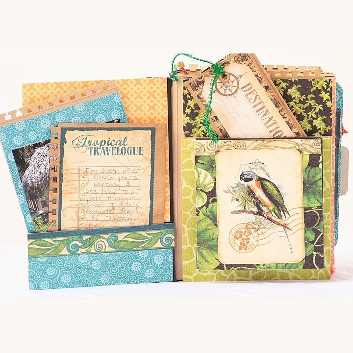 Custom Scrapbook Album, Handmade, Custom Order - You Choose the Theme and I will personalize it for you