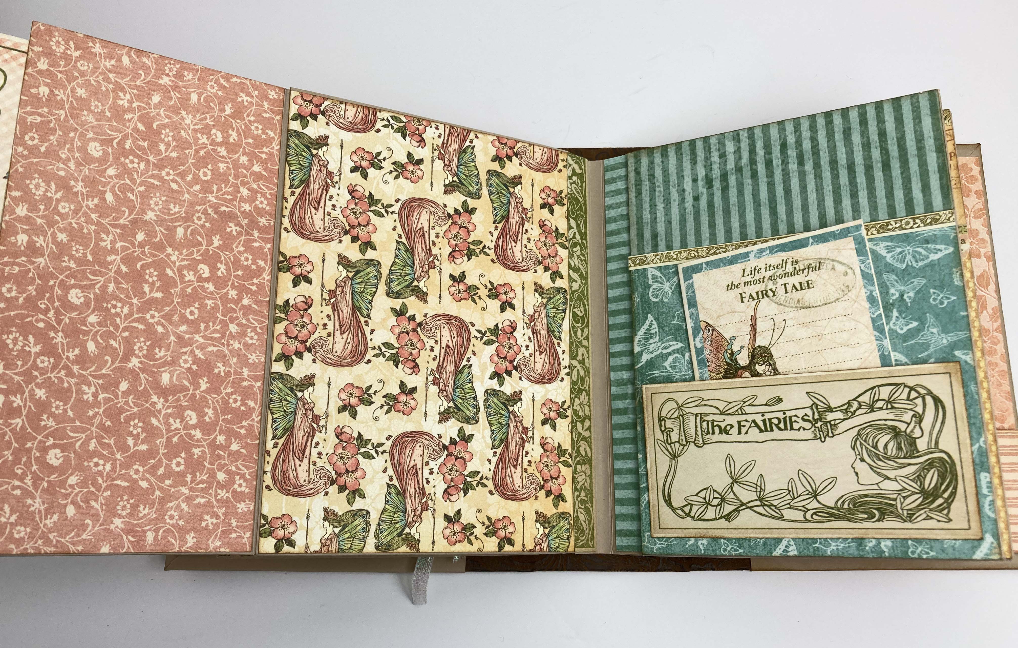 Fairy Tale Mini Photo Album, Springtime, Fairycore, to document your garden, spring celebrations, and springtime memories