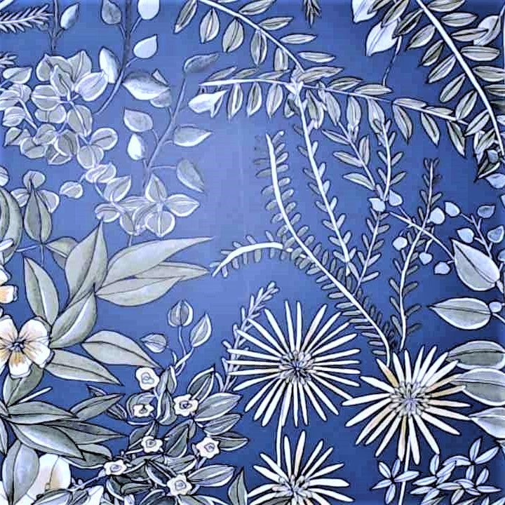 Folk Art Theme Unpasted Wallpaper Sheets for Crafts, Junk Journals, Mixed Media and Collage Art Projects