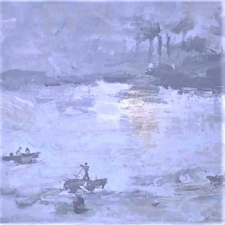 French Impressionist Unpasted Wallpaper Sample Sheets for Crafts, Junk Journals, Mixed Media and Collage Art Projects