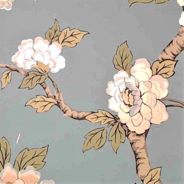 French Toile Whimsy Unpasted Wallpaper Sample Sheets for Crafts, Junk Journals, Mixed Media and Collage Art Projects