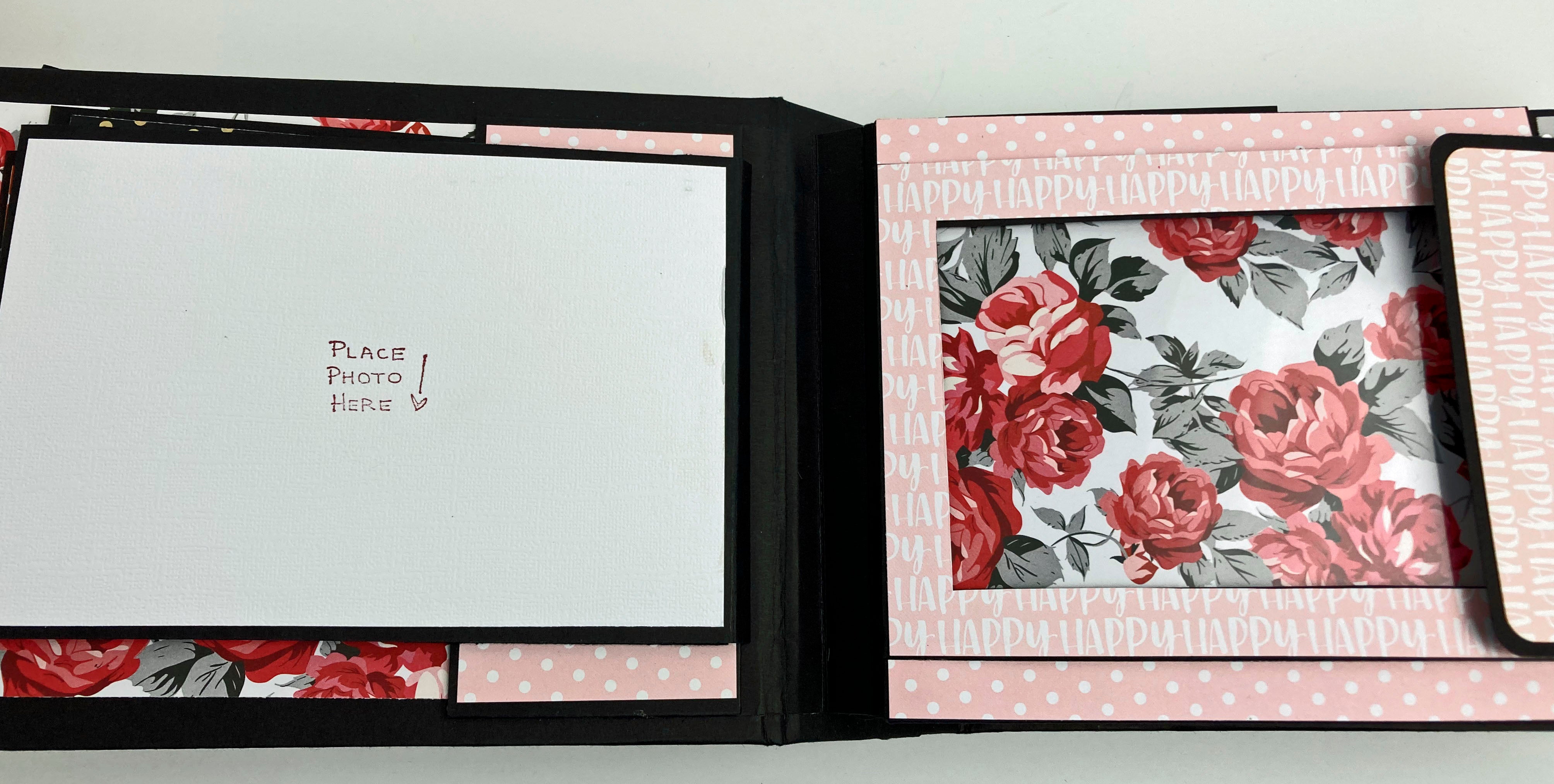Handmade Special Occasion Memory Book, Personalized Mini Album, Custom Scrapbook - holds 70+ photos!
