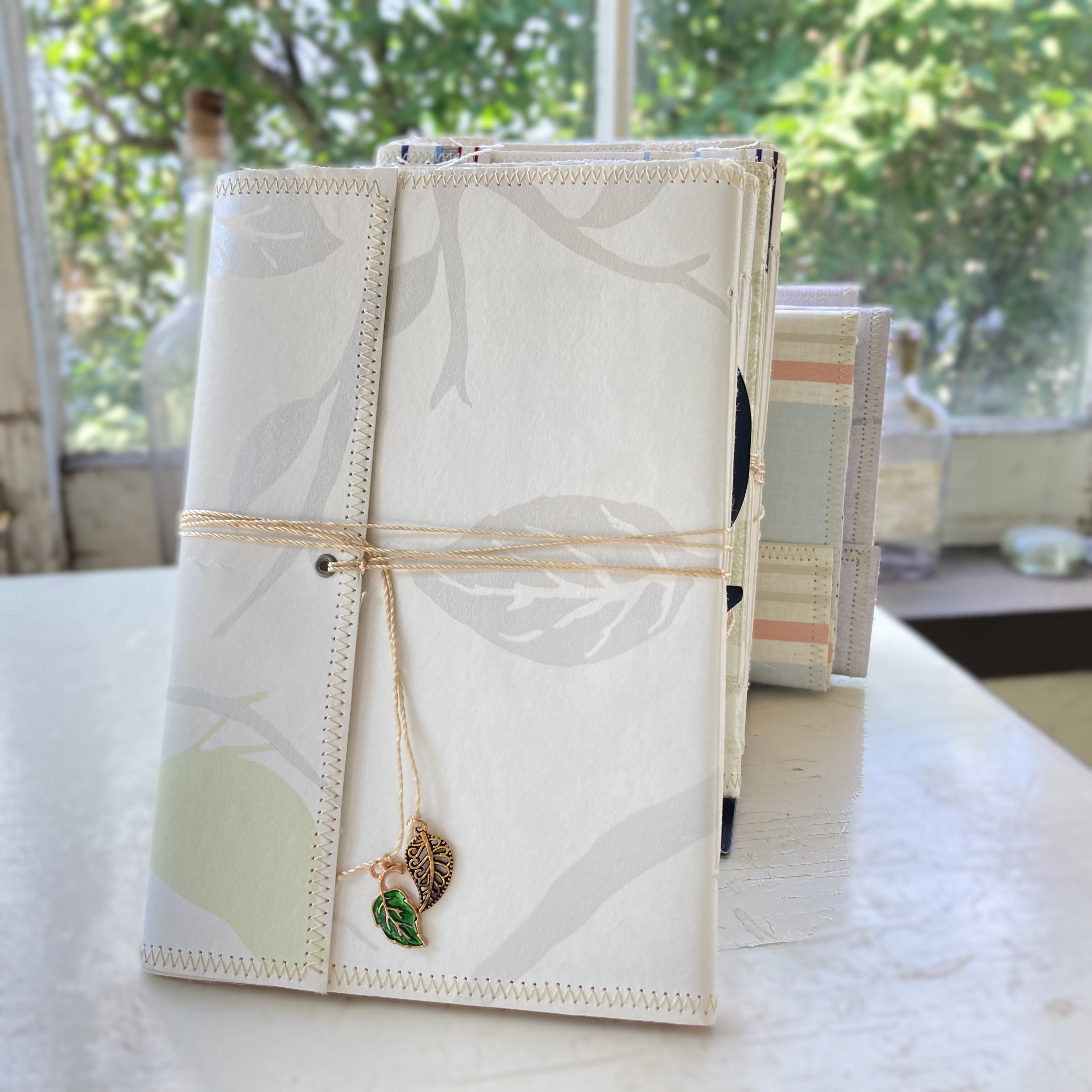 Soft Cover Handmade Junk Journal, Wallet Style, Fits in your Purse