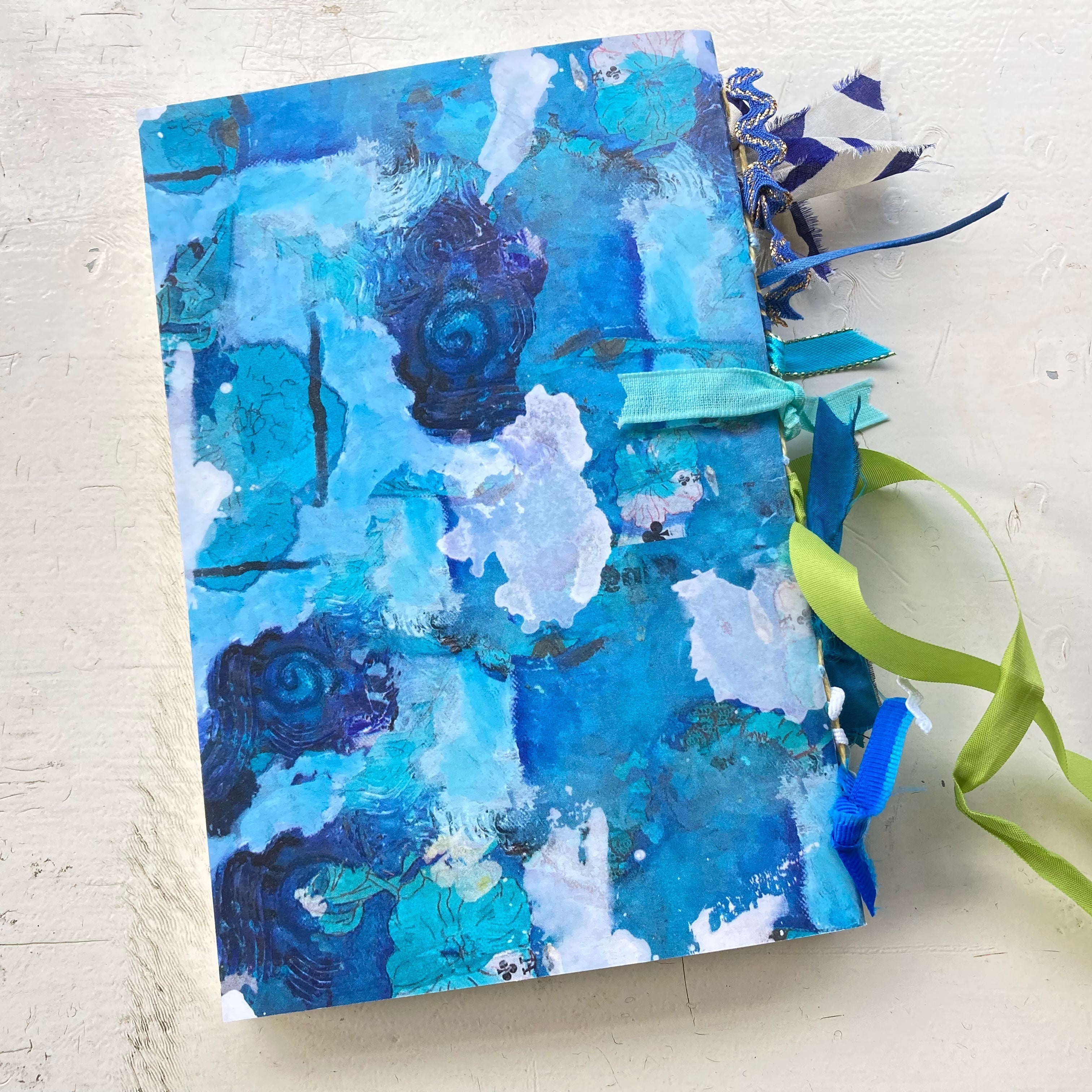Lay Flat Journal for Writing and Drawing - Botanical Theme