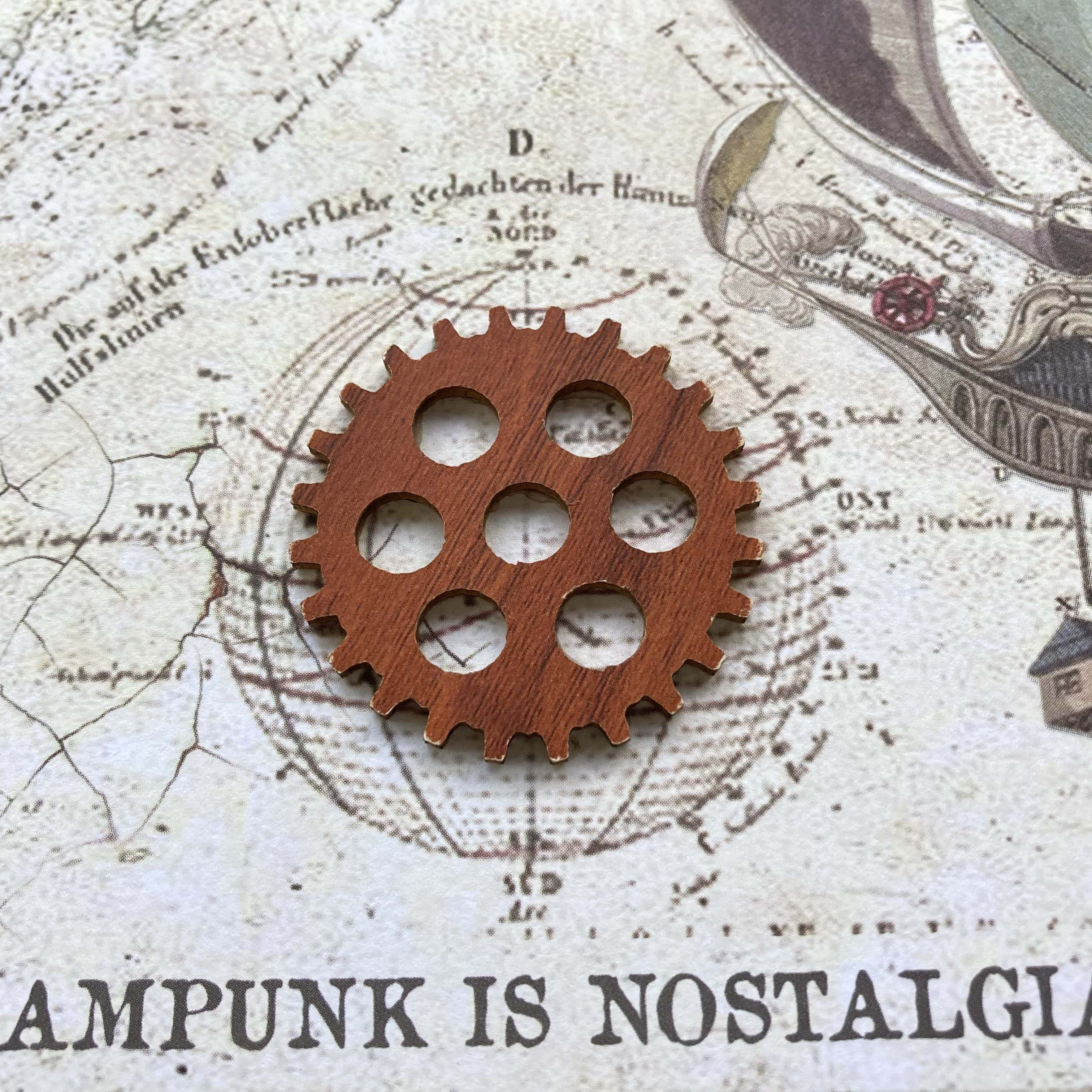 Steampunk Travel Theme Mini Album for Vacation Photos
