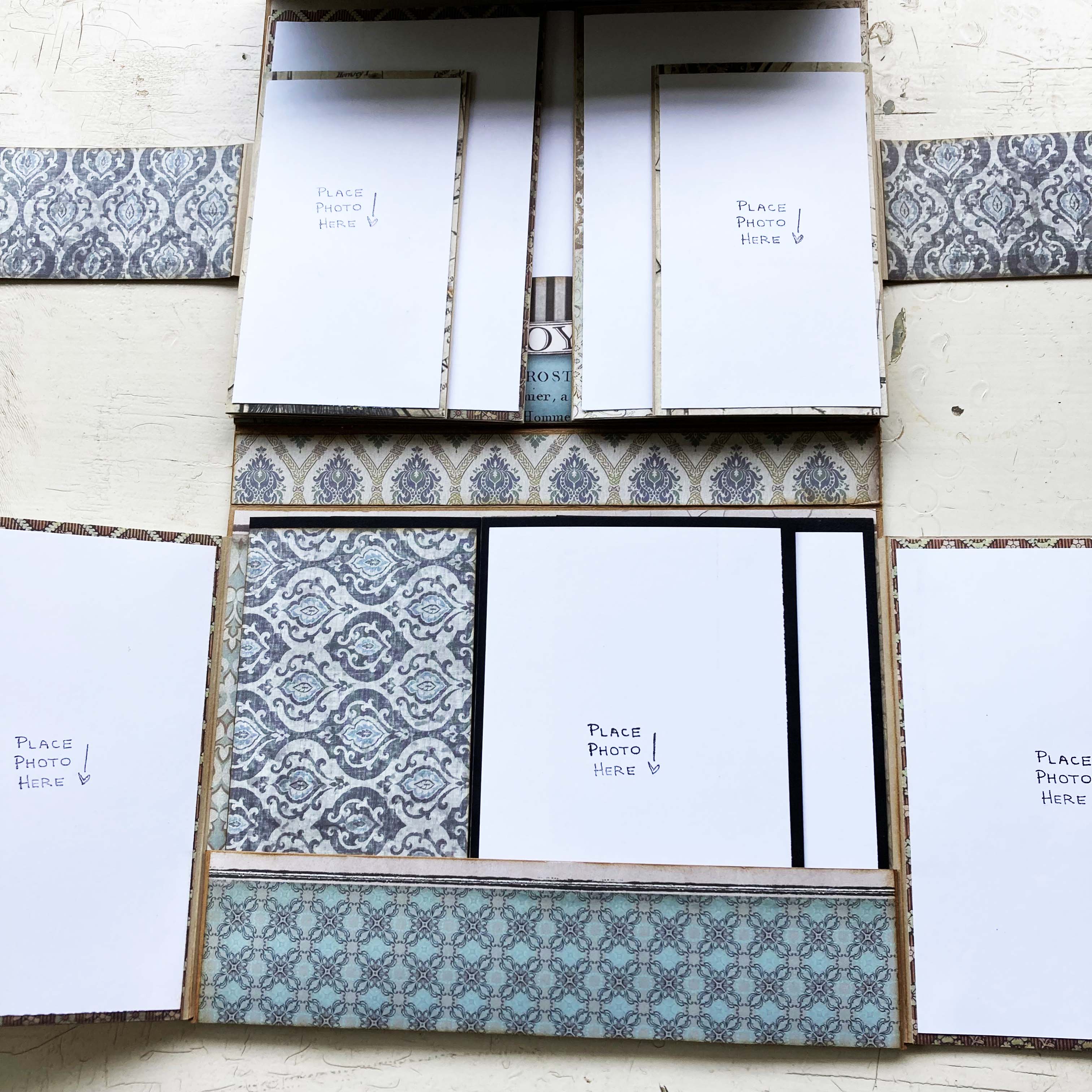 Steampunk Travel Theme Mini Album for Vacation Photos