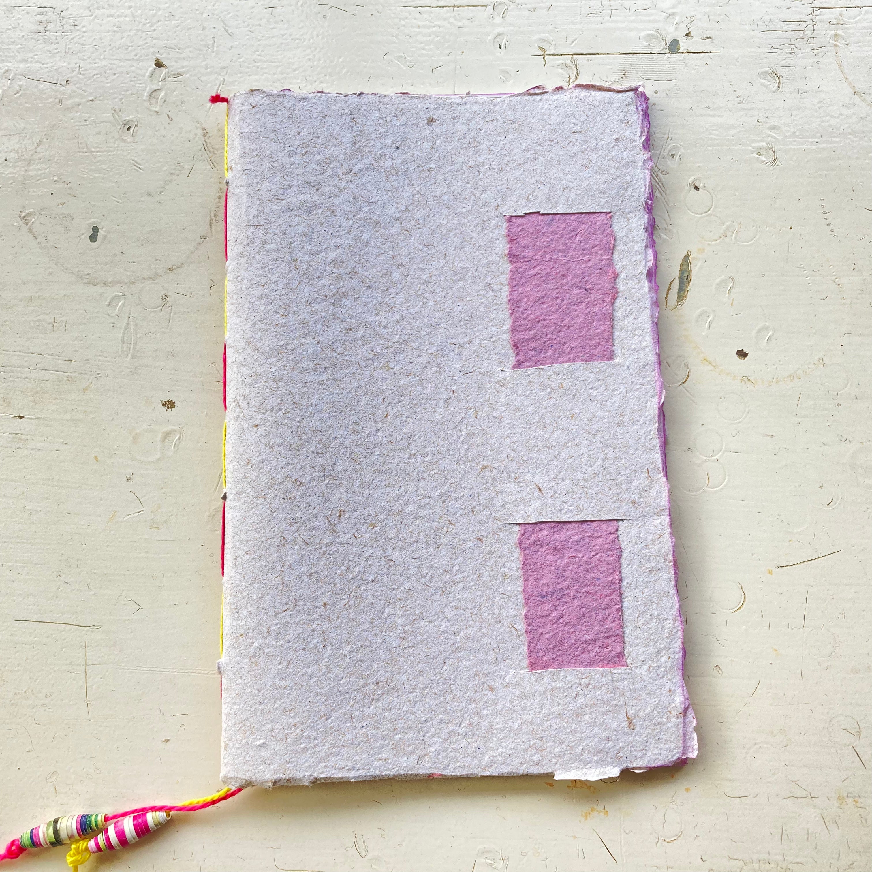 Handmade Paper Journal | Lay-Flat Sketchbook | Eco-Friendly, Artisan Notebook Notebook, Handmade Paper Cover